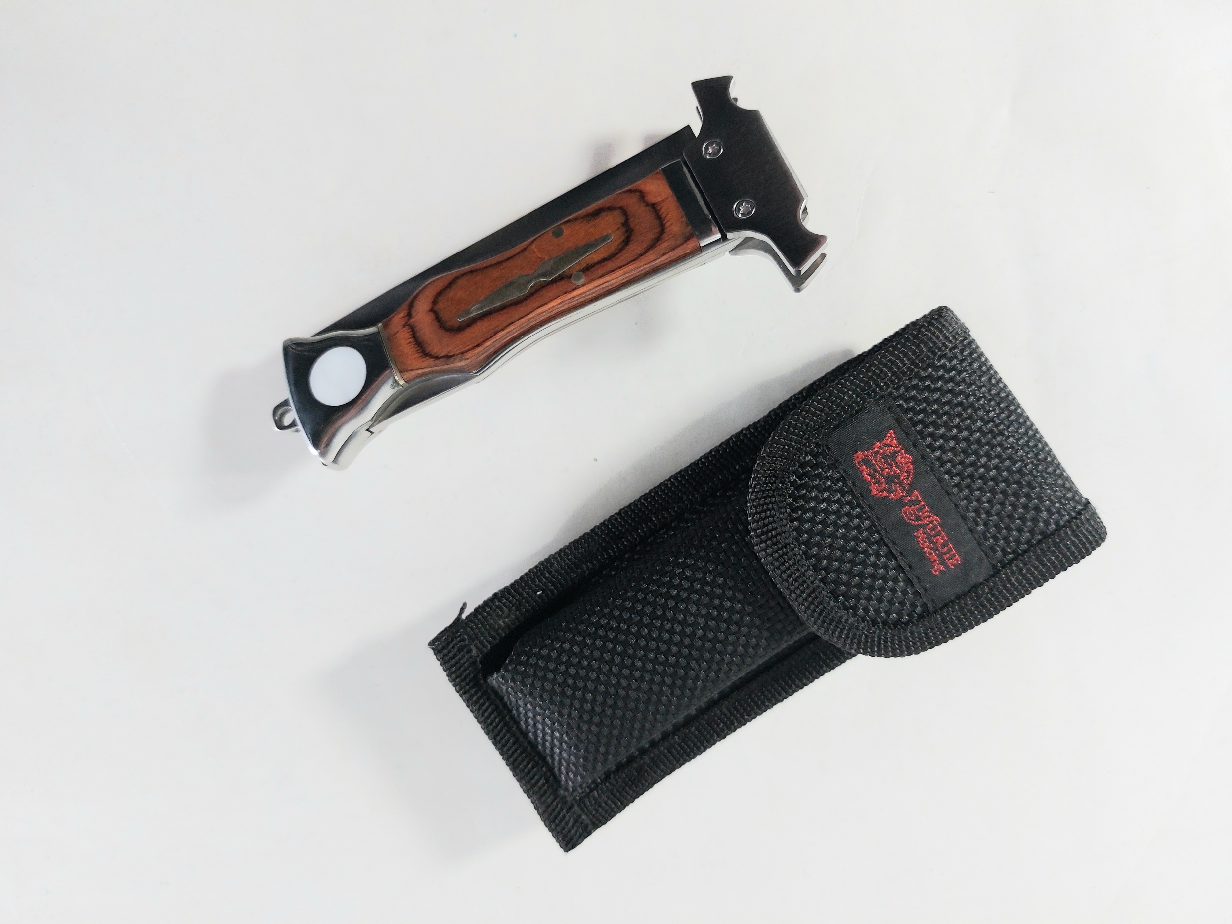Columbia pocket knife A123 Сгъваем джобен нож с дръжка от дърво
