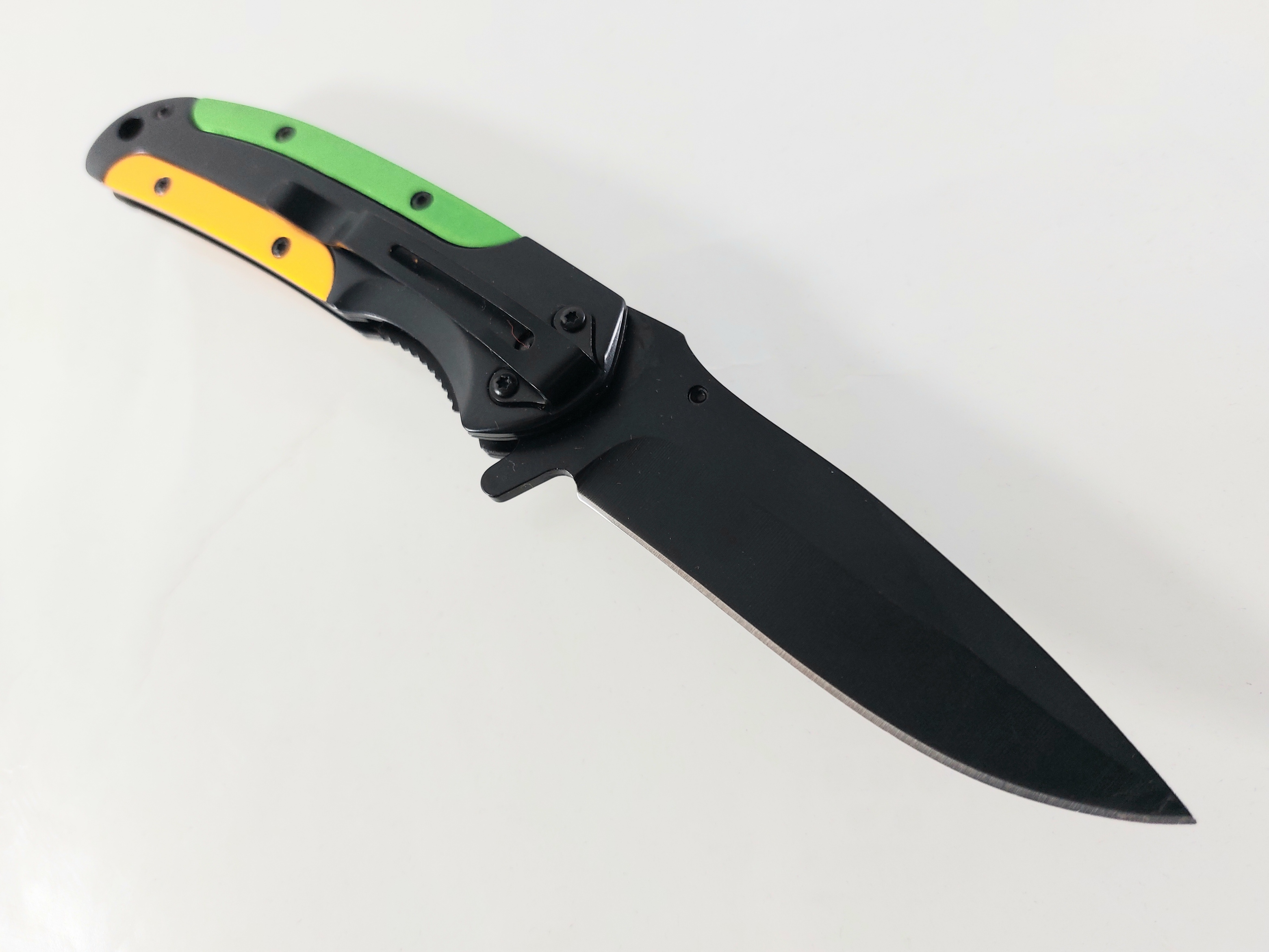Сгъваем автоматичен нож с черно антирефлекторно покритие Browning DA113