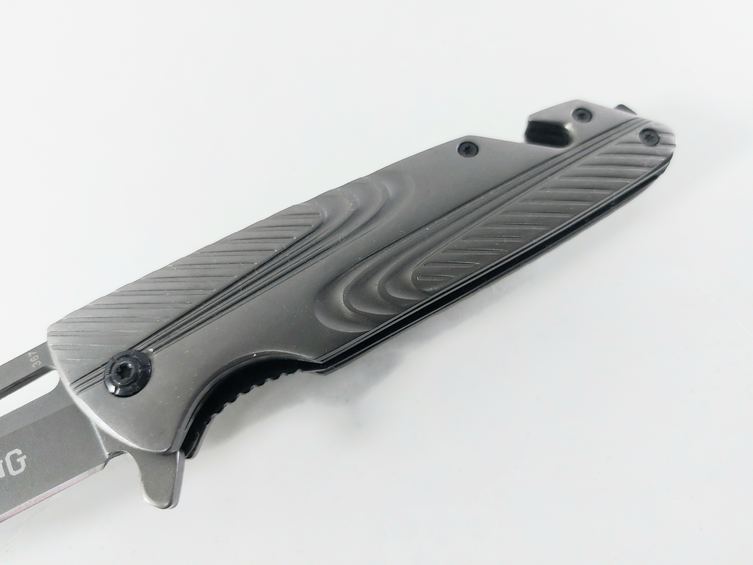 Browning 367 - Сгъваем автоматичен изцяло метален нож с иноксово покритие Browning 367 - Сгъваем автоматичен изцяло метален нож с иноксово покритие