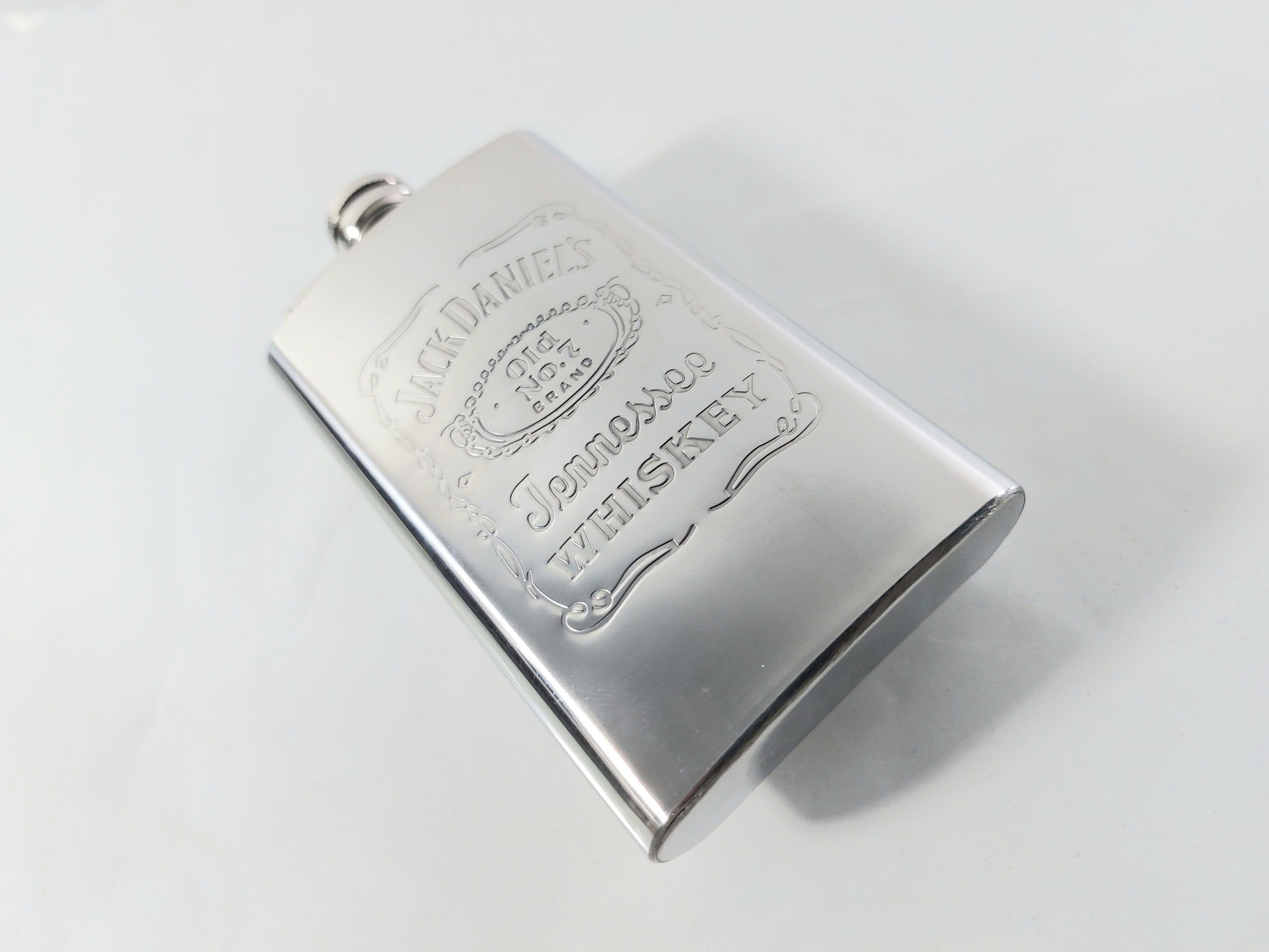 Манерка с лого Jack Daniels black steel метална класическа