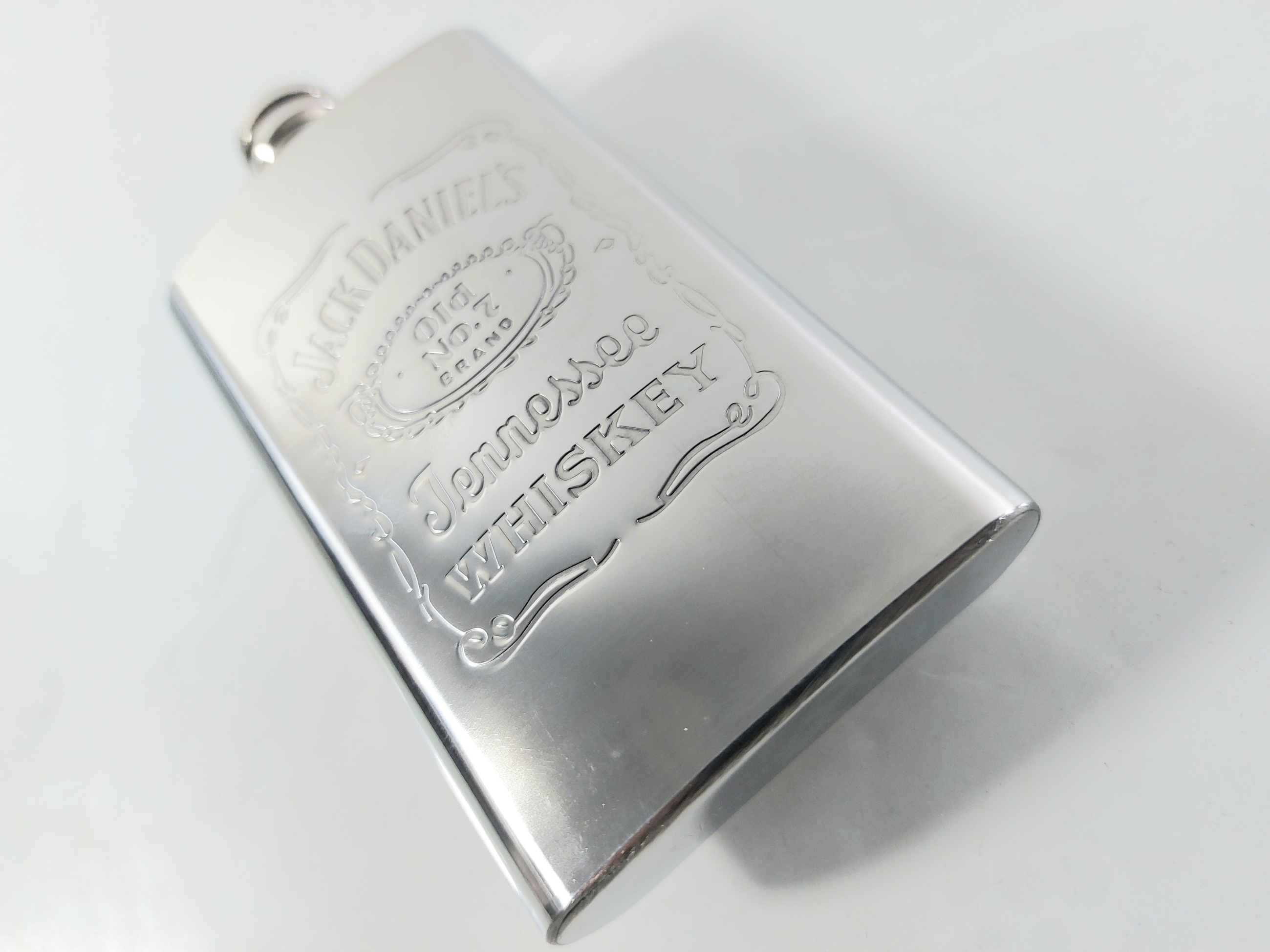 Манерка с лого Jack Daniels black steel метална класическа