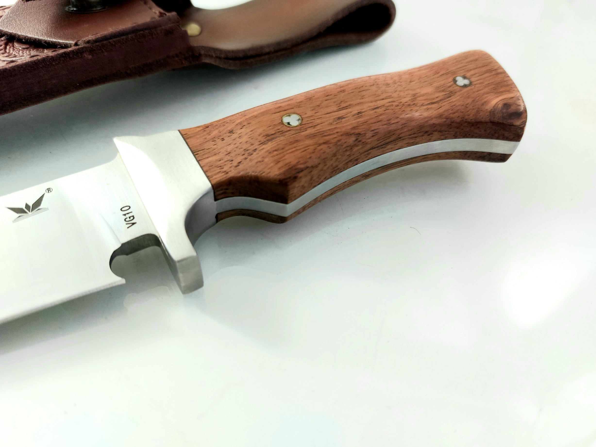 Ръчно направен ловен нож фултанг VG10 steel