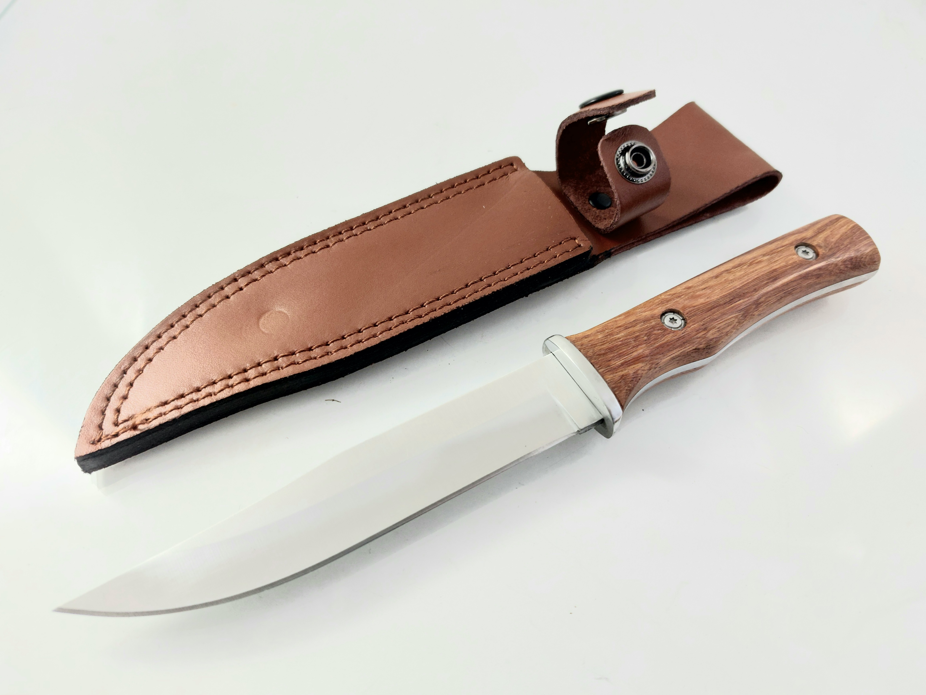Ръчно направен ловен нож фултанг D2 steel - VipEver