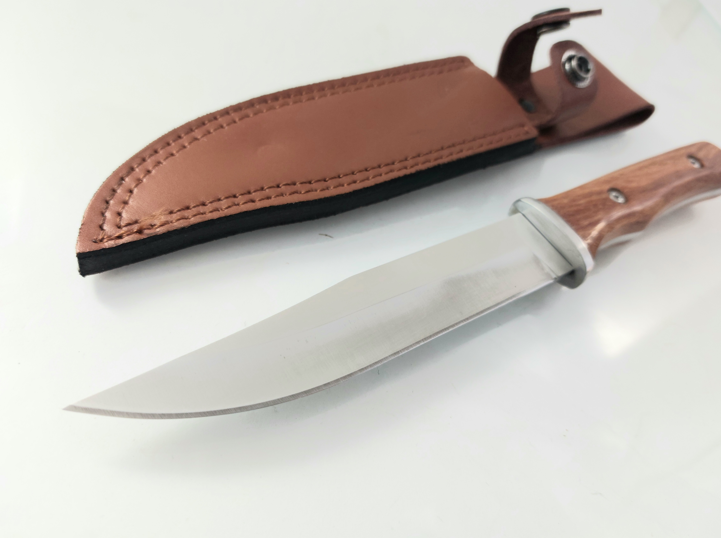 Ръчно направен ловен нож фултанг D2 steel - VipEver