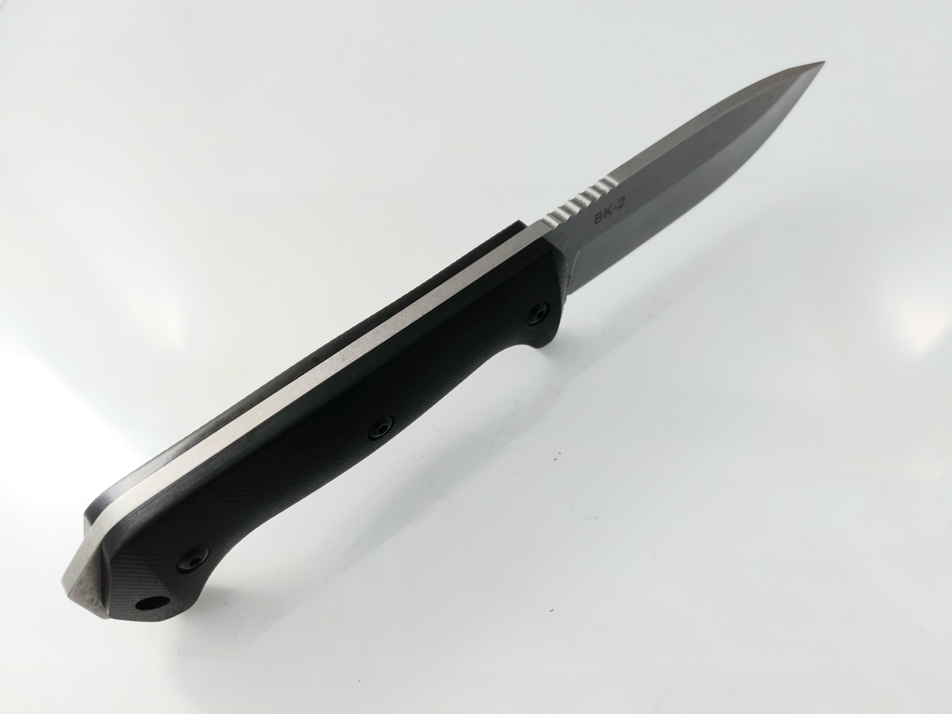 Ловен нож ,фултанг с Kydex калъф, D2 Steel Military,Bk Tka-Bar