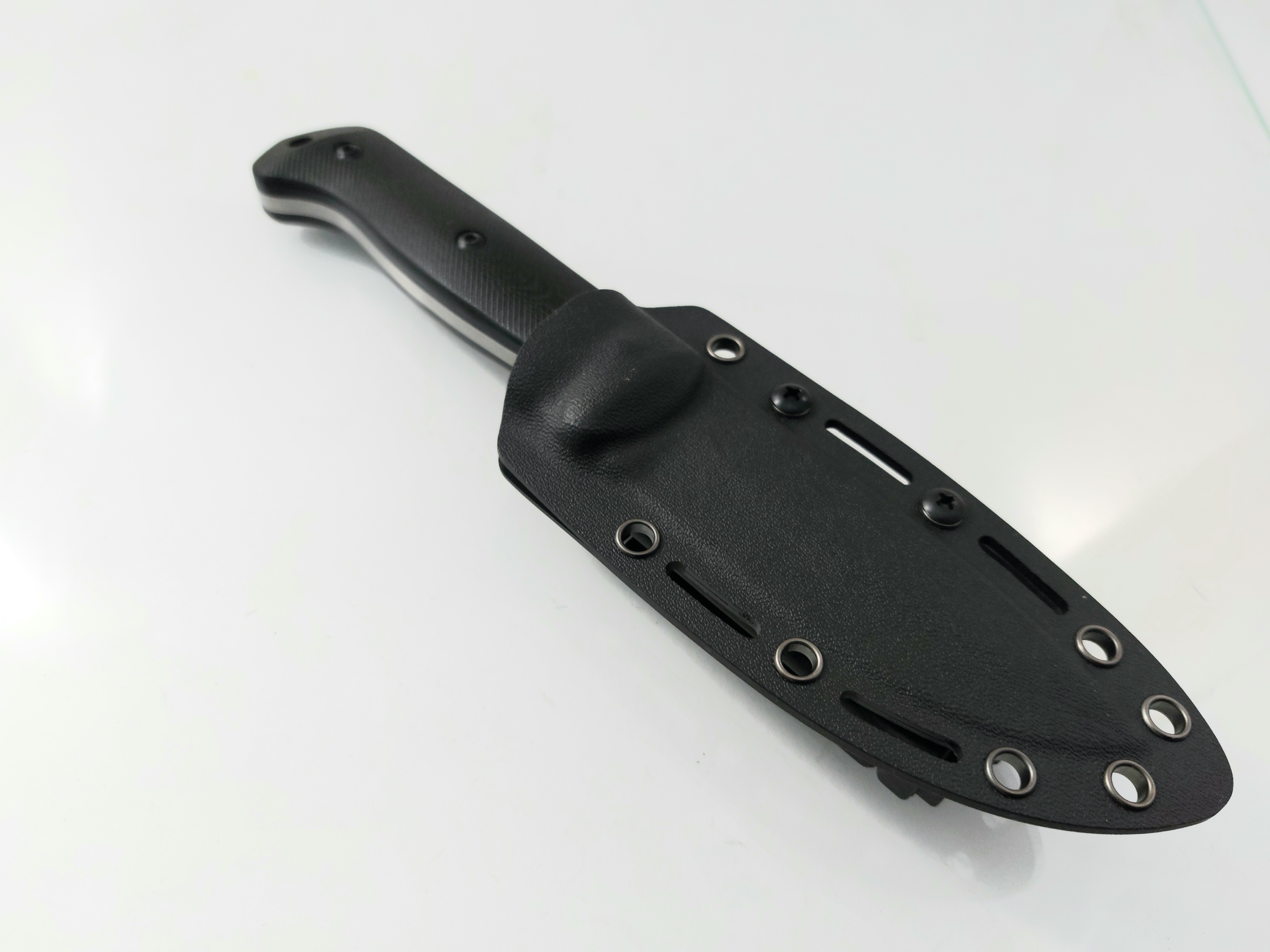 Ловен нож ,фултанг с Kydex калъф, D2 Steel Military,Bk Tka-Bar