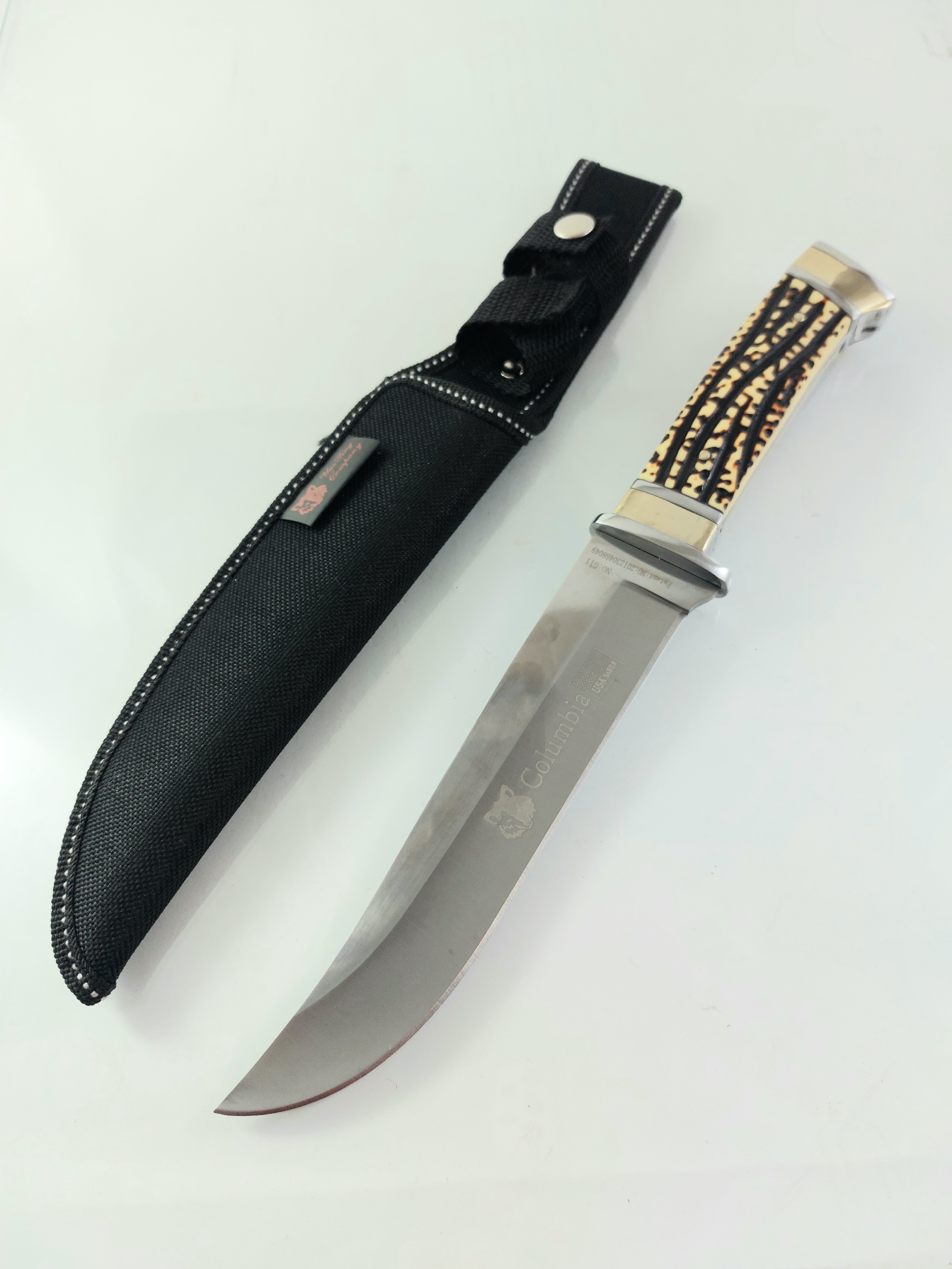 Великолепно балансиран ловен нож USA Columbia G11 Hunting knife за Америсканския пазар