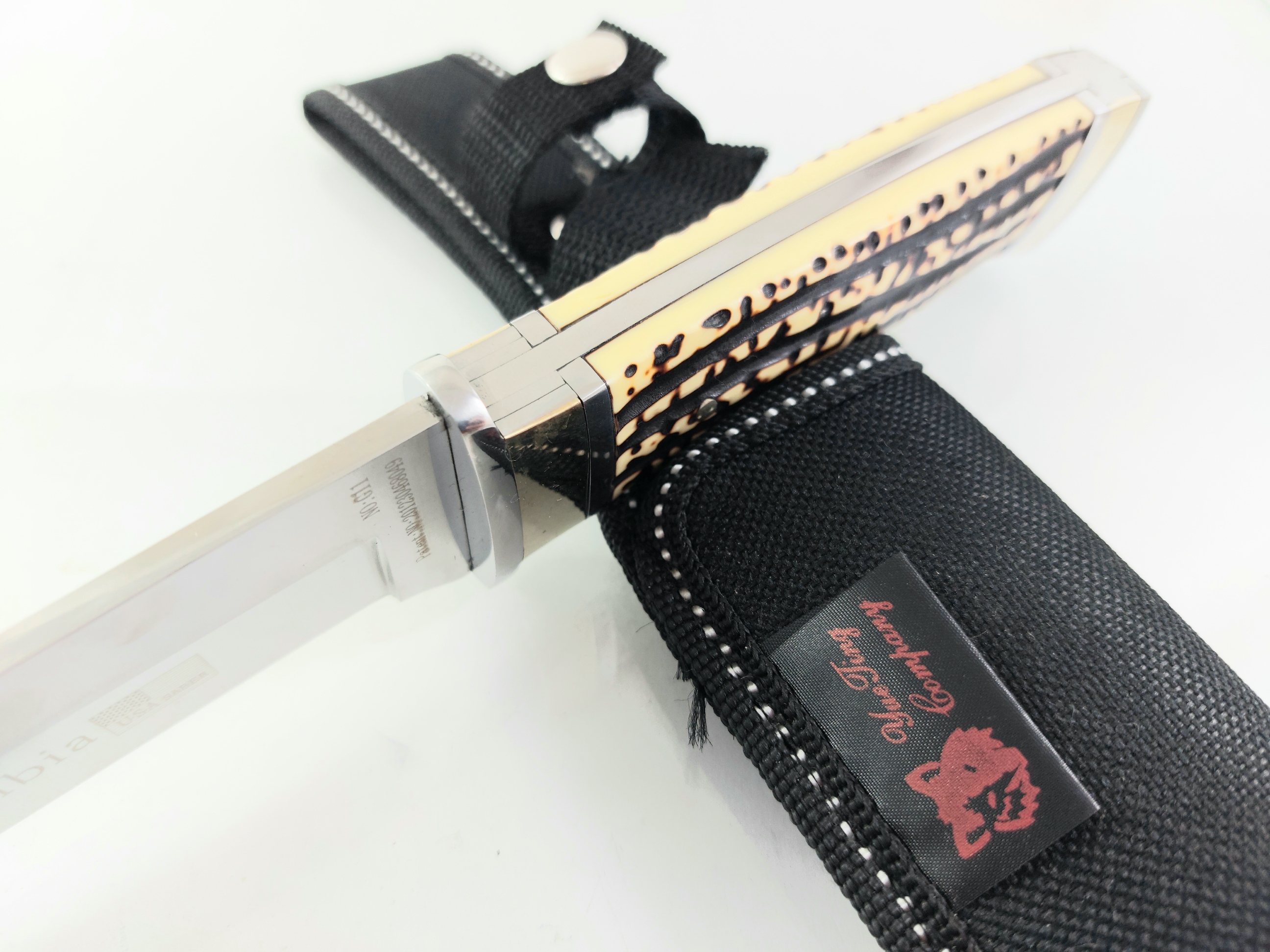 Великолепно балансиран ловен нож USA Columbia G11 Hunting knife за Америсканския пазар