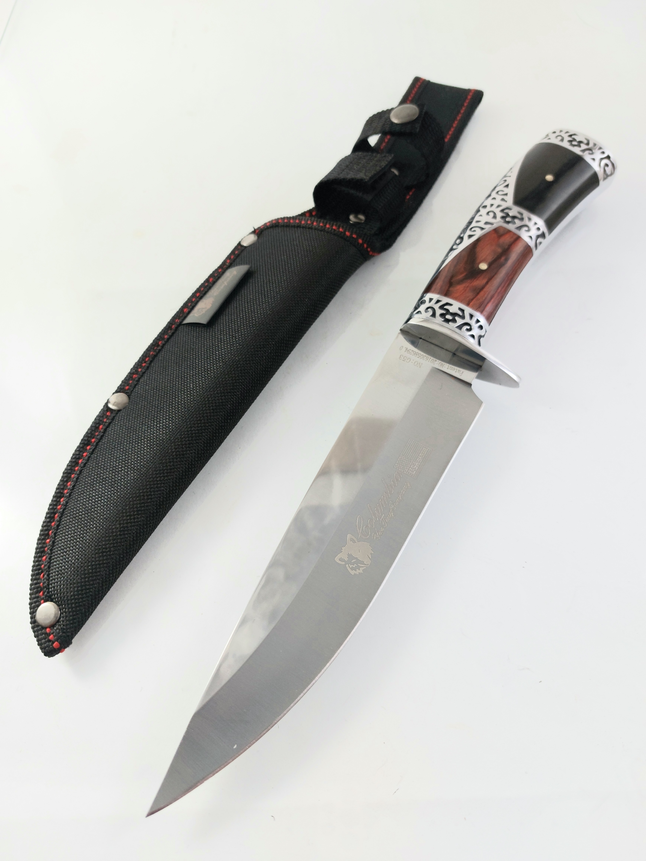 Ловен нож от масивна закалена стомана - Columbia G 53