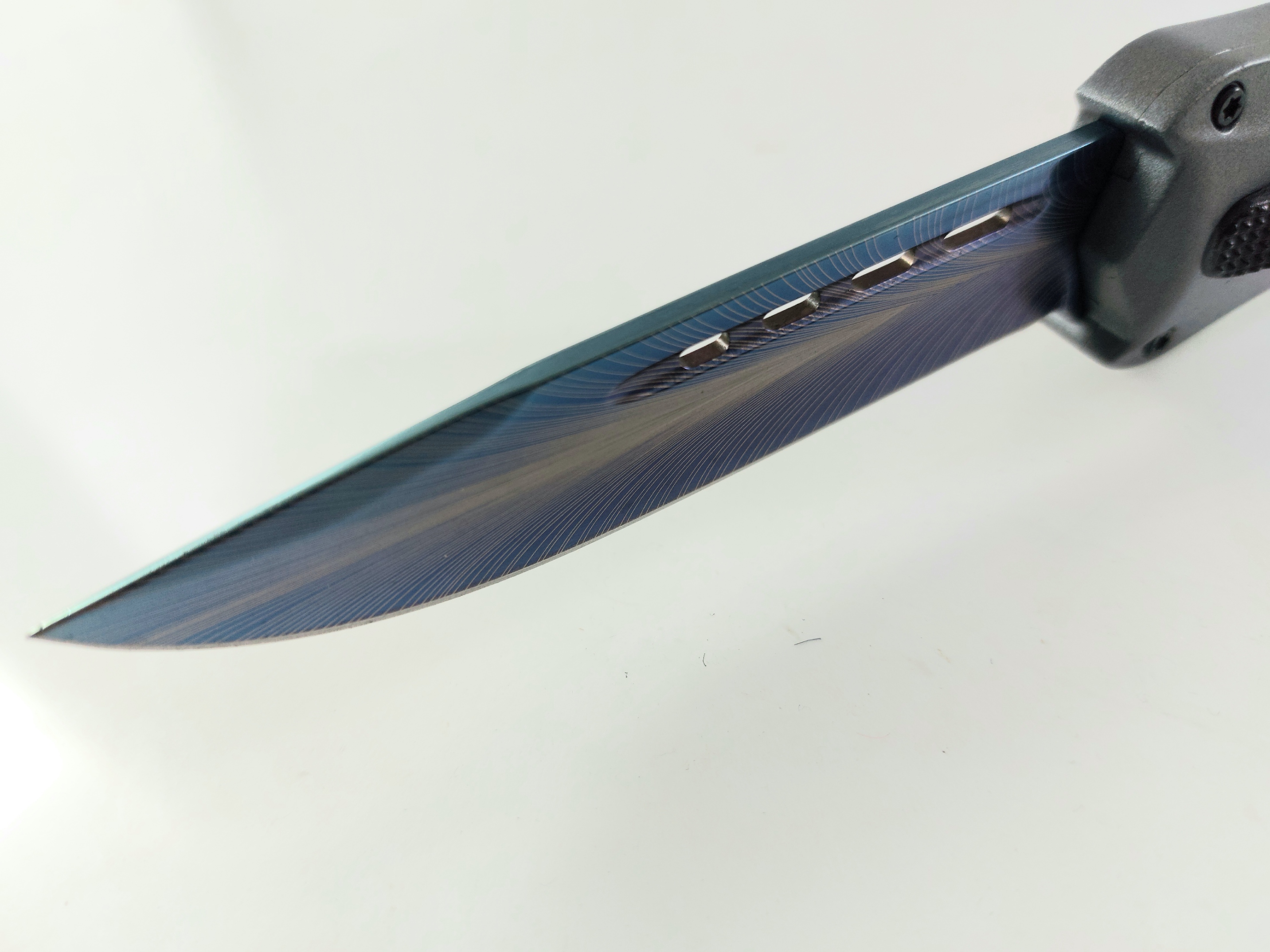 Microtech Blue Blade OTF- сгъваем автоматичен нож  с клипс и калъф