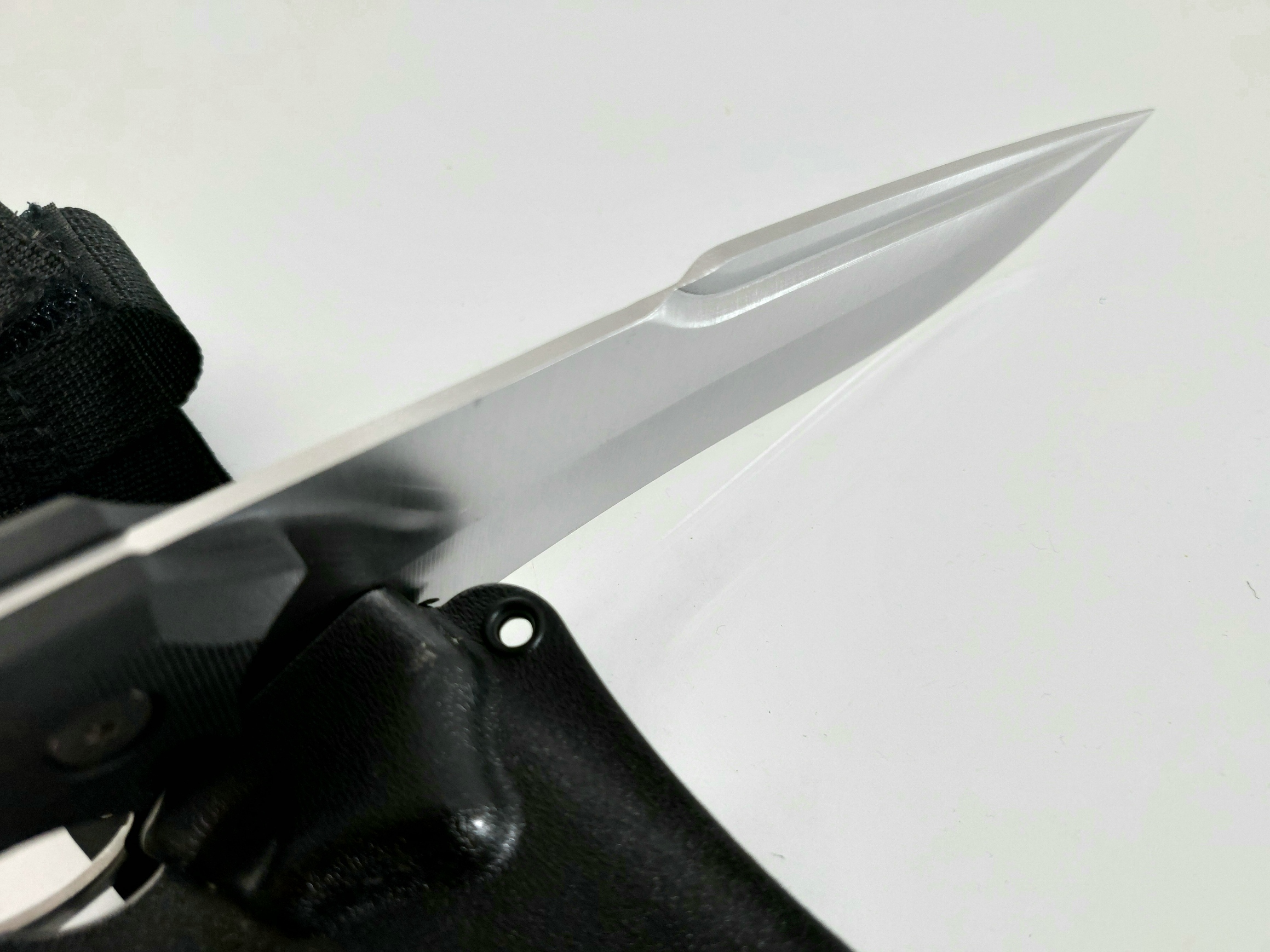 Ловен нож тип бокс тактически с Kydex калъф за носене на колана
