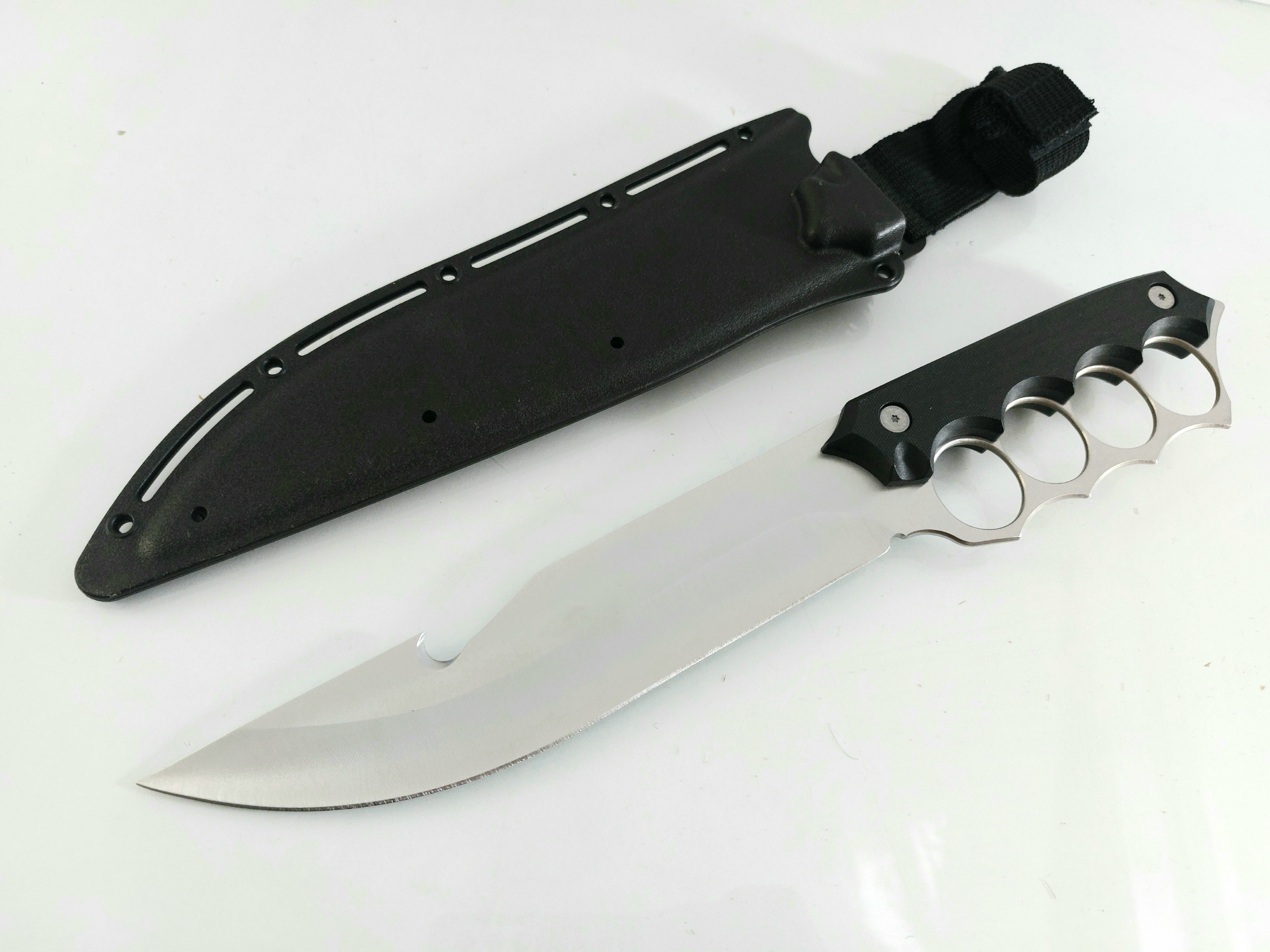 Ловен нож тип бокс тактически с Kydex калъф за носене на колана модел 2