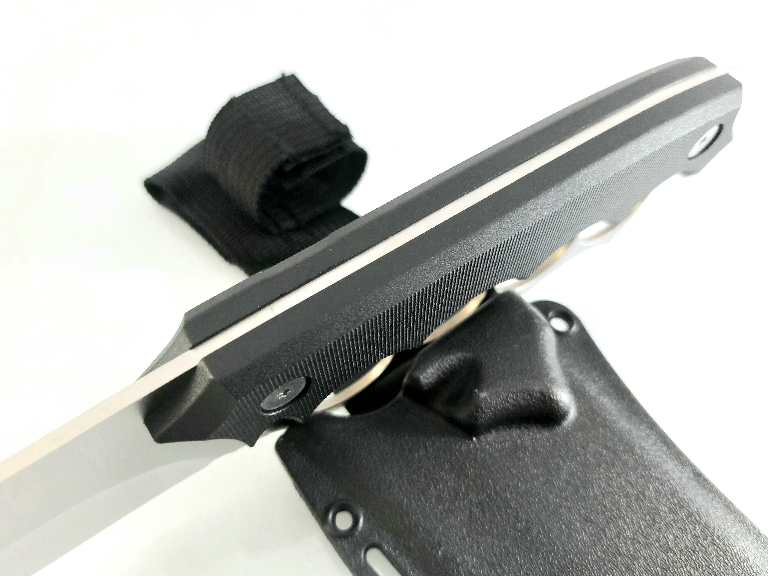 Ловен нож тип бокс тактически с Kydex калъф за носене на колана модел 2