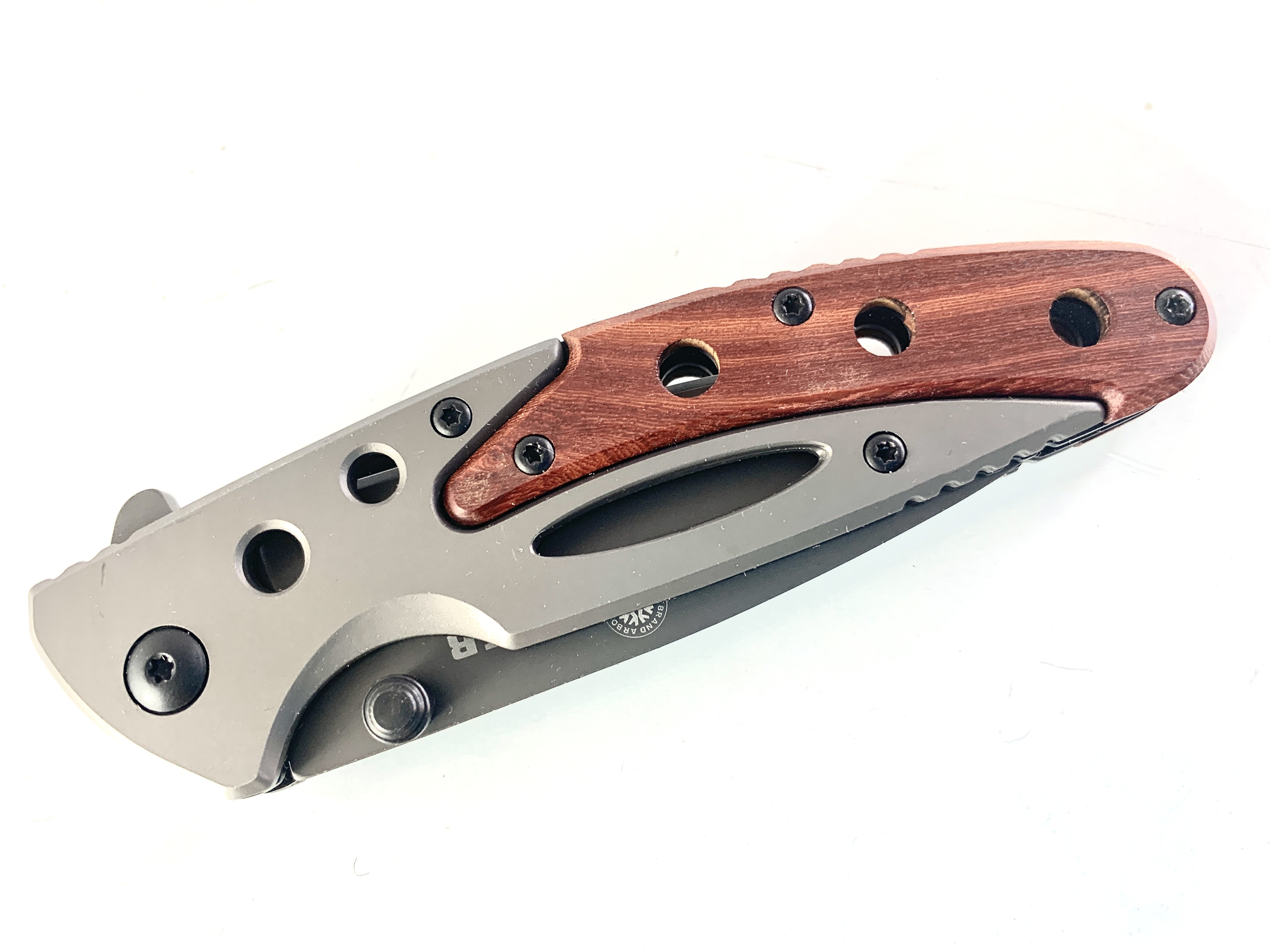 Boker solingen серия - pocket knife номер C143 - с дървени чирени