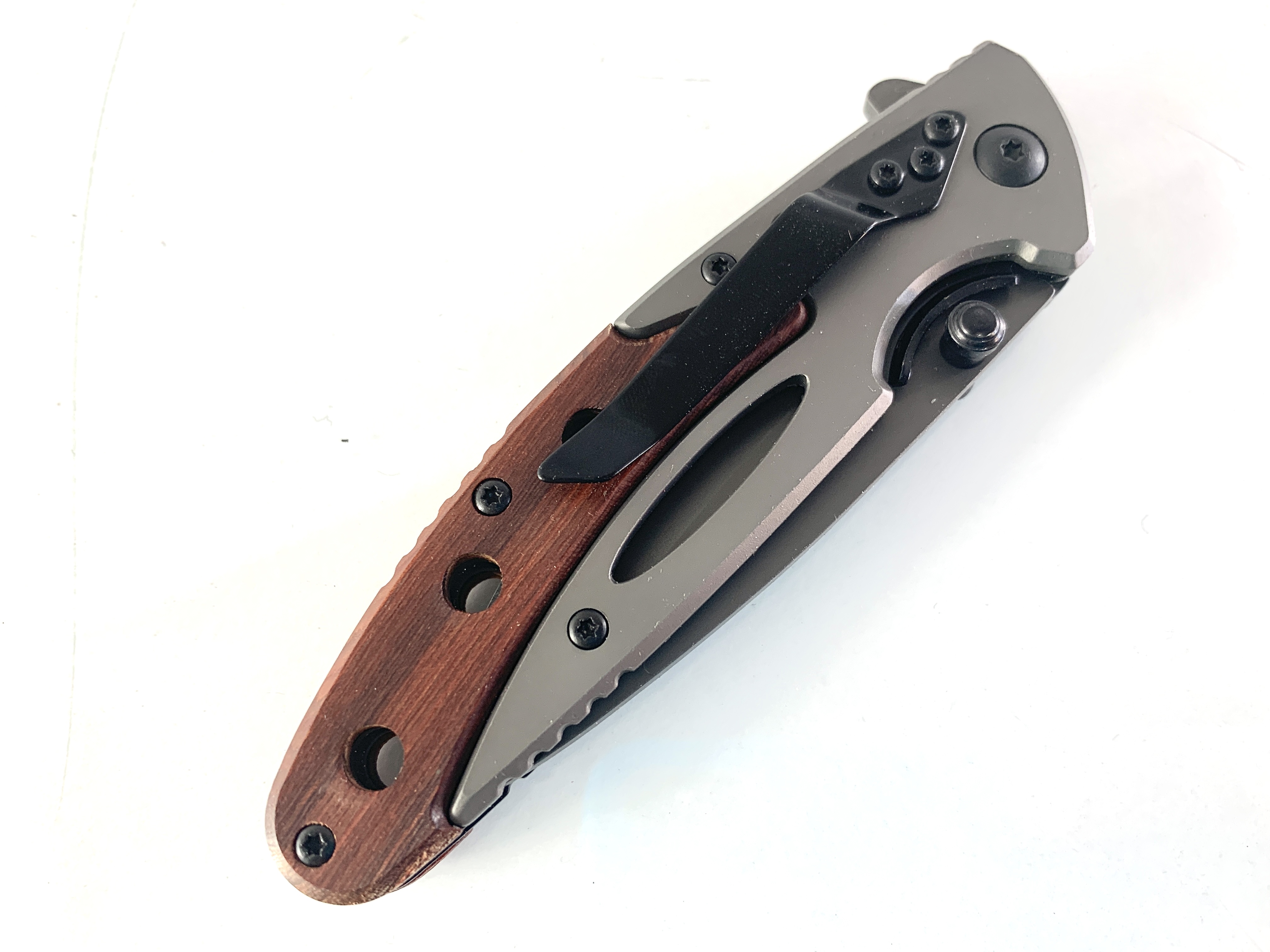 Boker solingen серия - pocket knife номер C143 - с дървени чирени