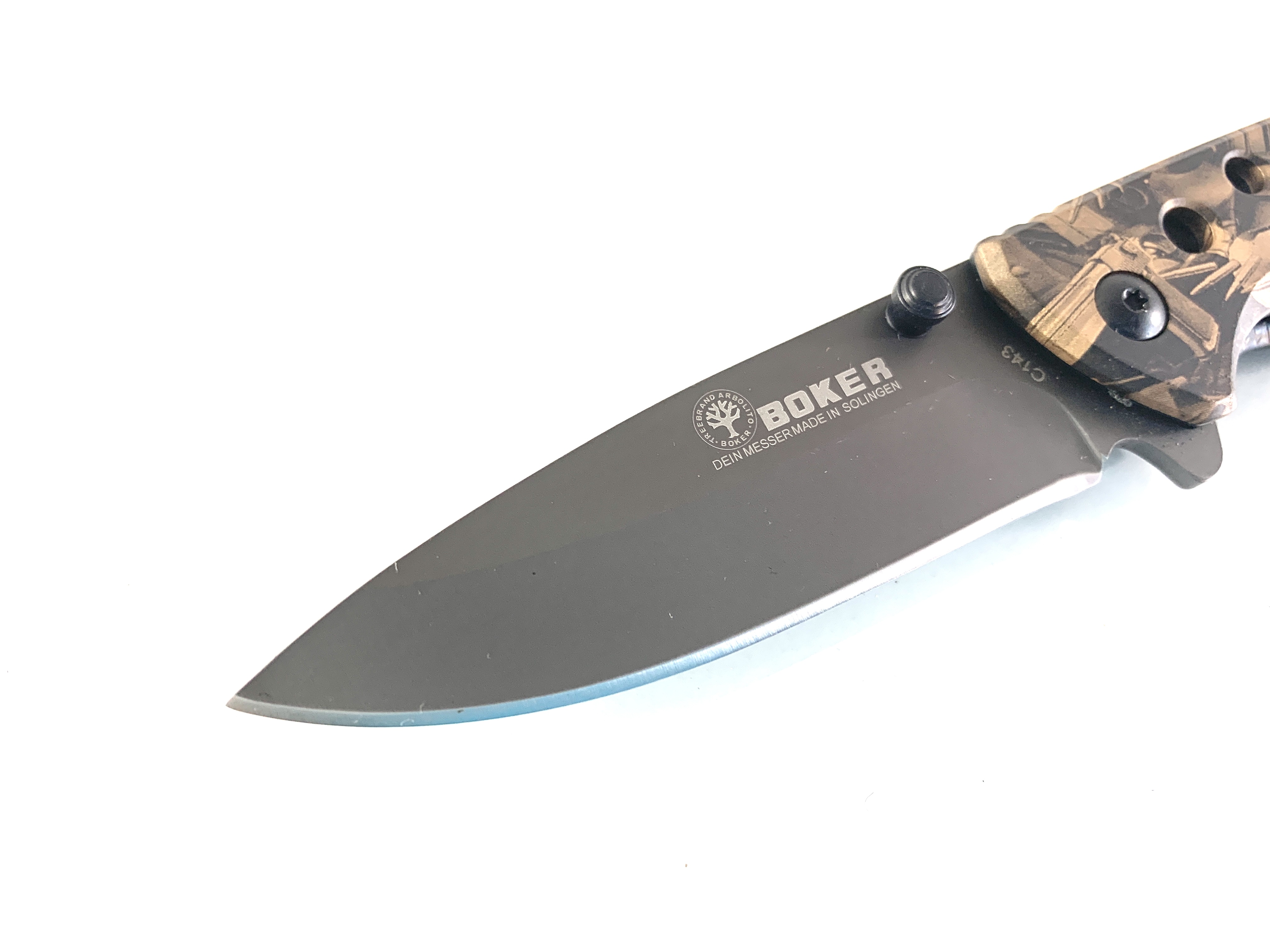 Boker solingen серия - pocket knife номер C143 - G10 чирени Boker solingen серия - pocket knife номер C143 - G10 чирени