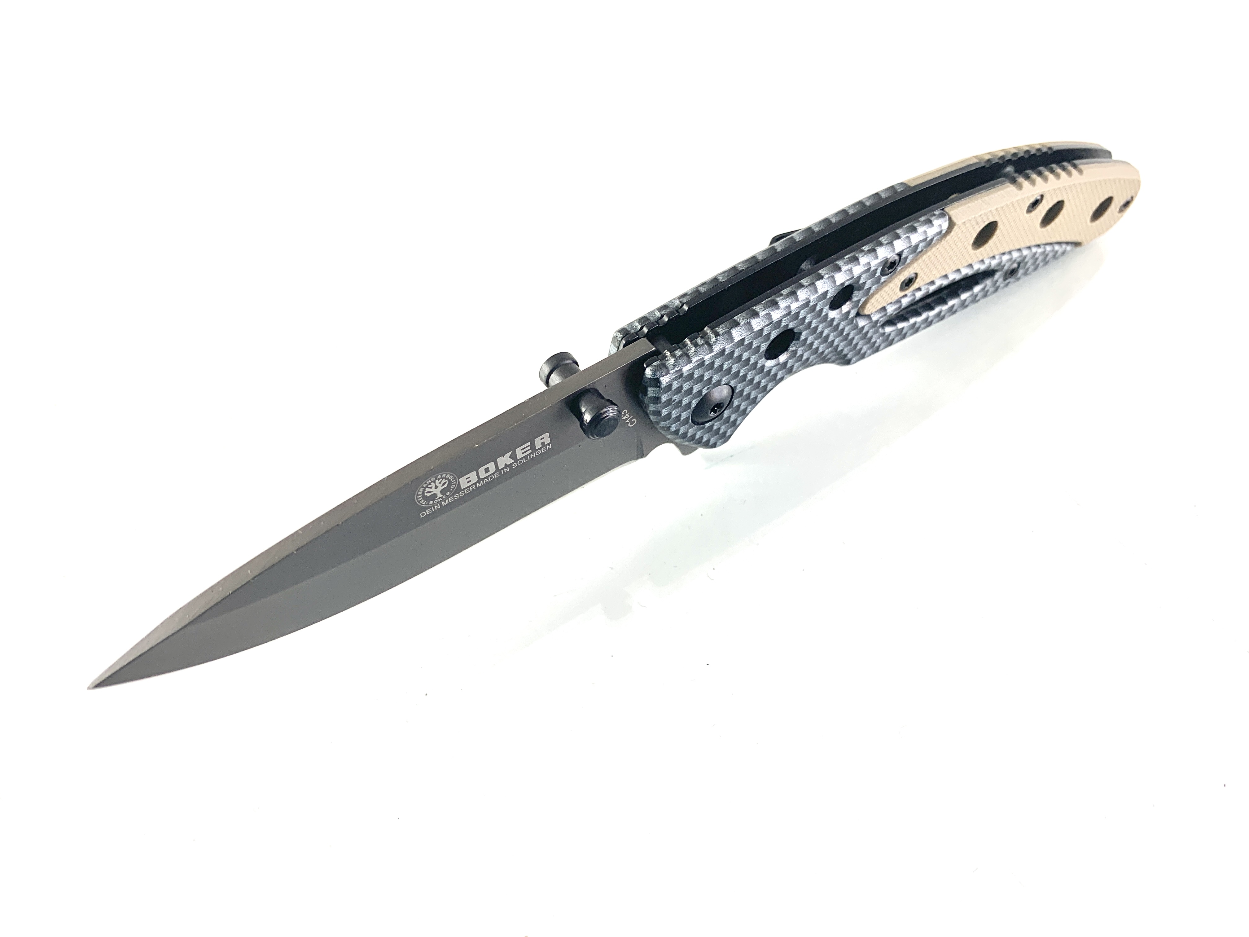 Boker solingen серия - pocket knife номер C143 - Karbon и G10