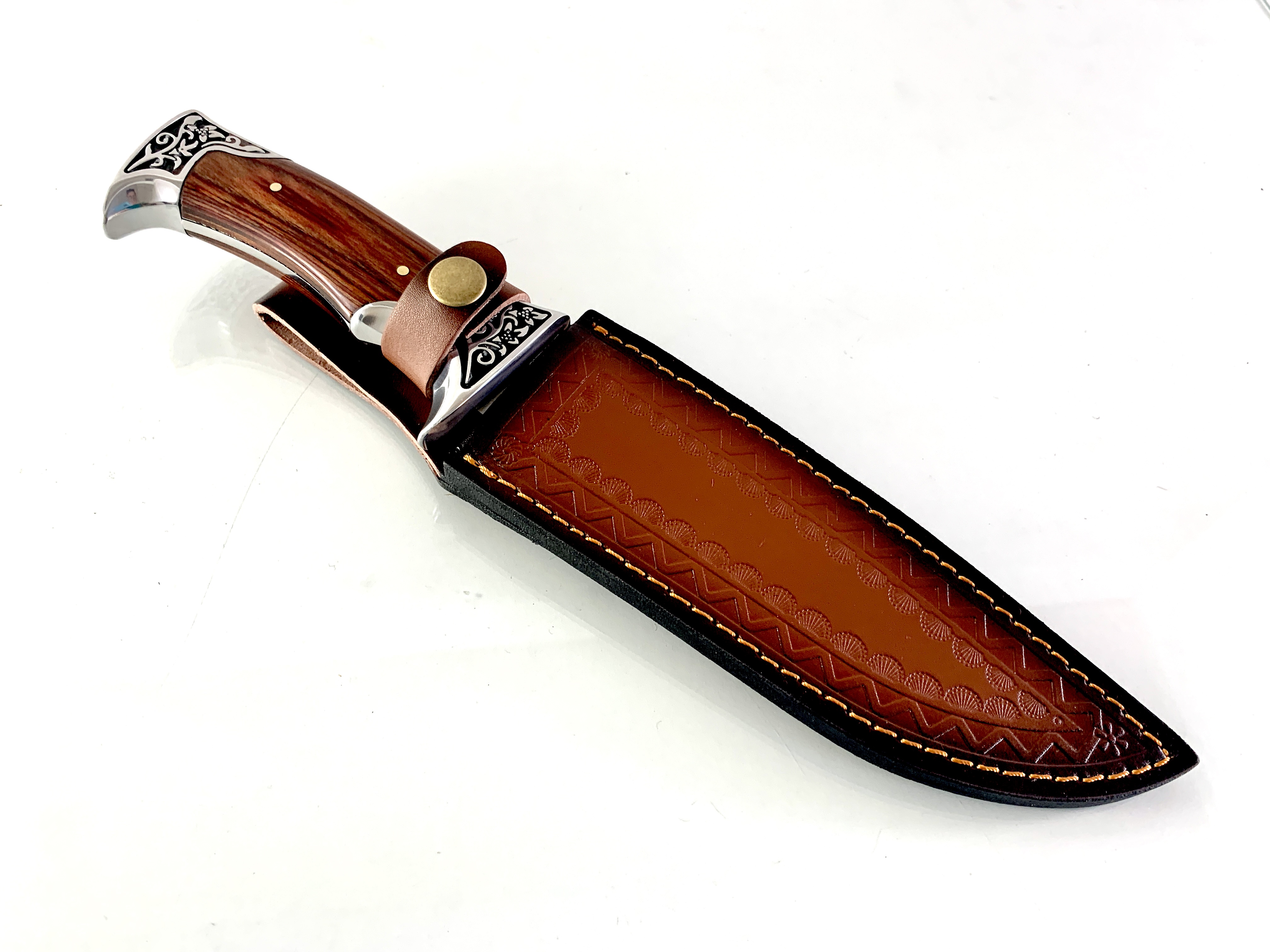 Bowie Hunting knife UC 56 Ловен нож метален масивен Vip Ever