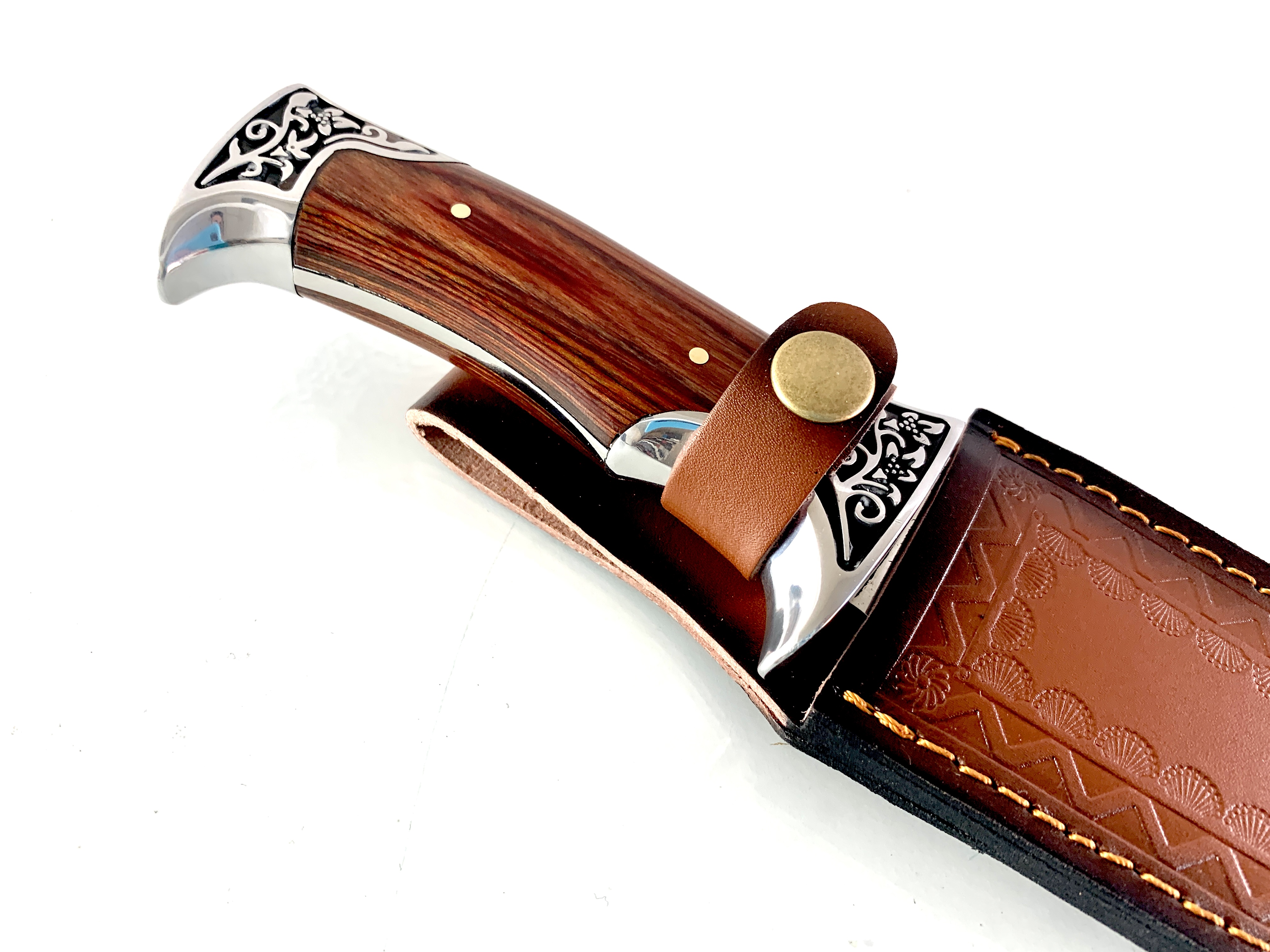 Bowie Hunting knife UC 56 Ловен нож метален масивен Vip Ever