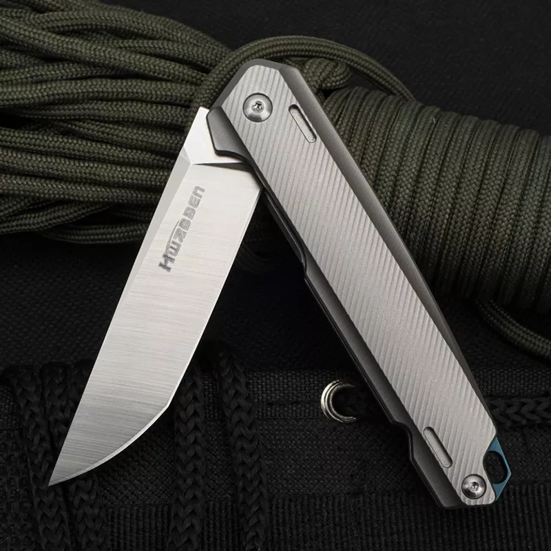 Автоматичен сгъваем нож - Titanium Alloy - острие стомана M390