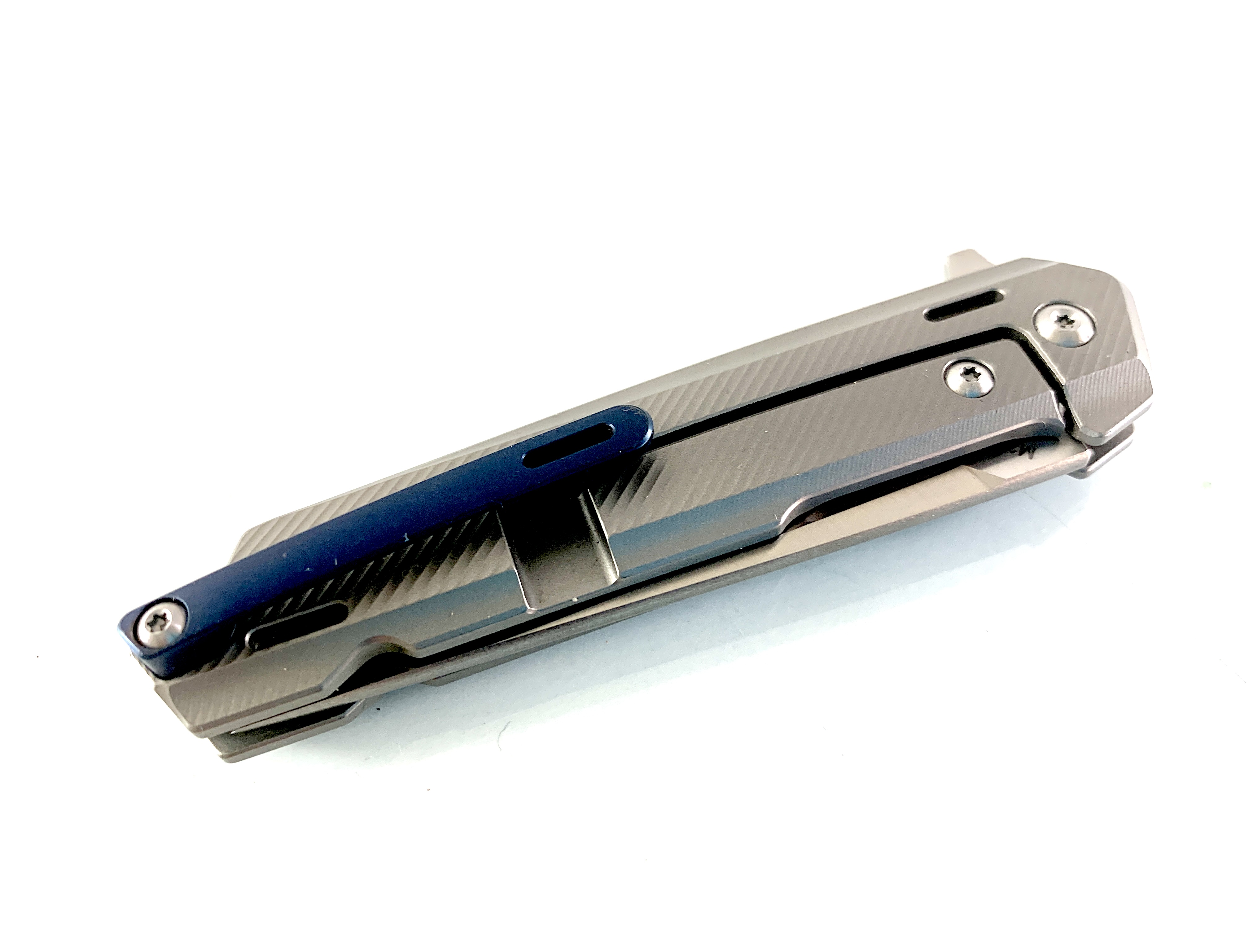 Автоматичен сгъваем нож - Titanium Alloy - острие стомана M390