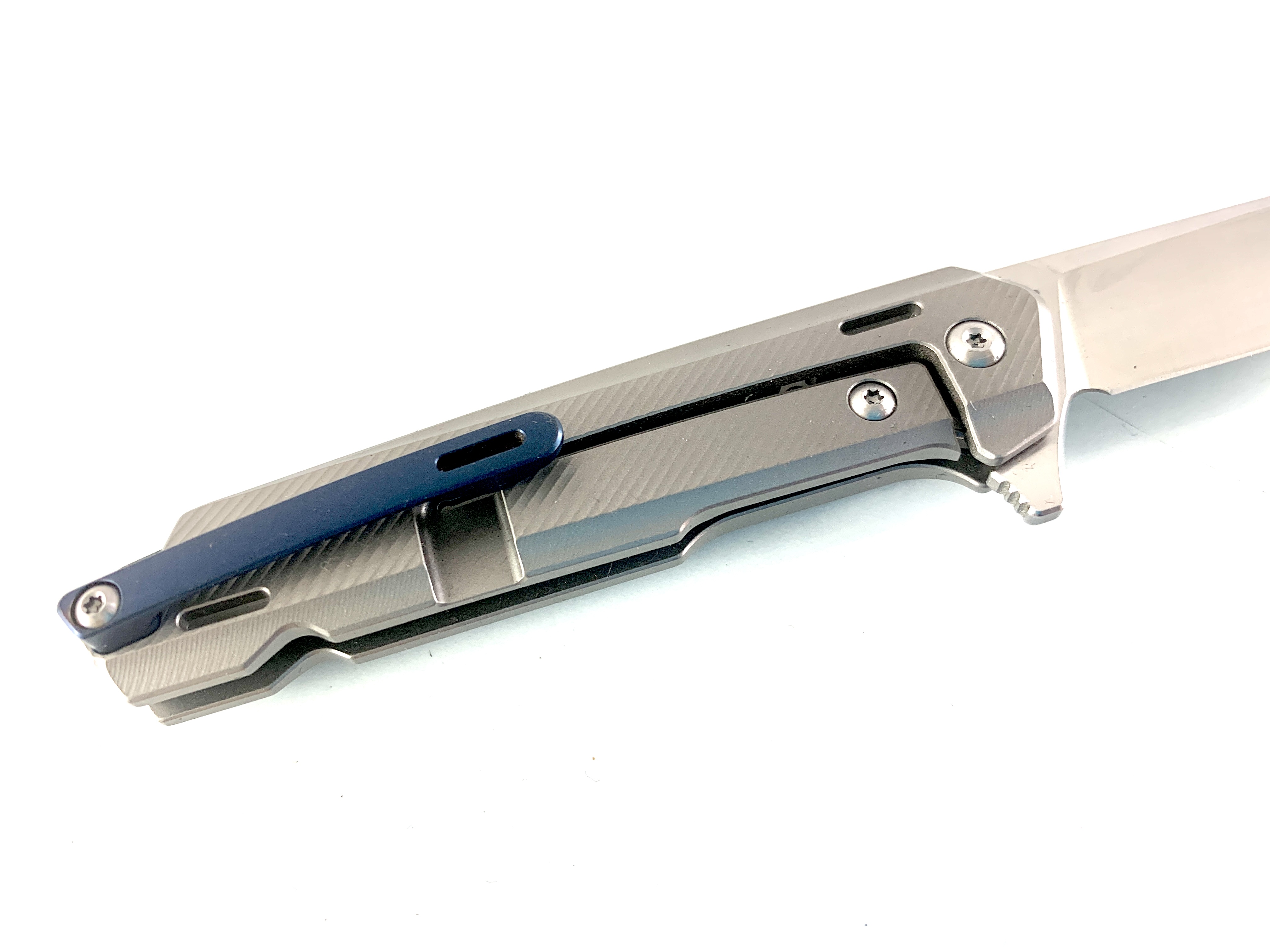 Автоматичен сгъваем нож - Titanium Alloy - острие стомана M390