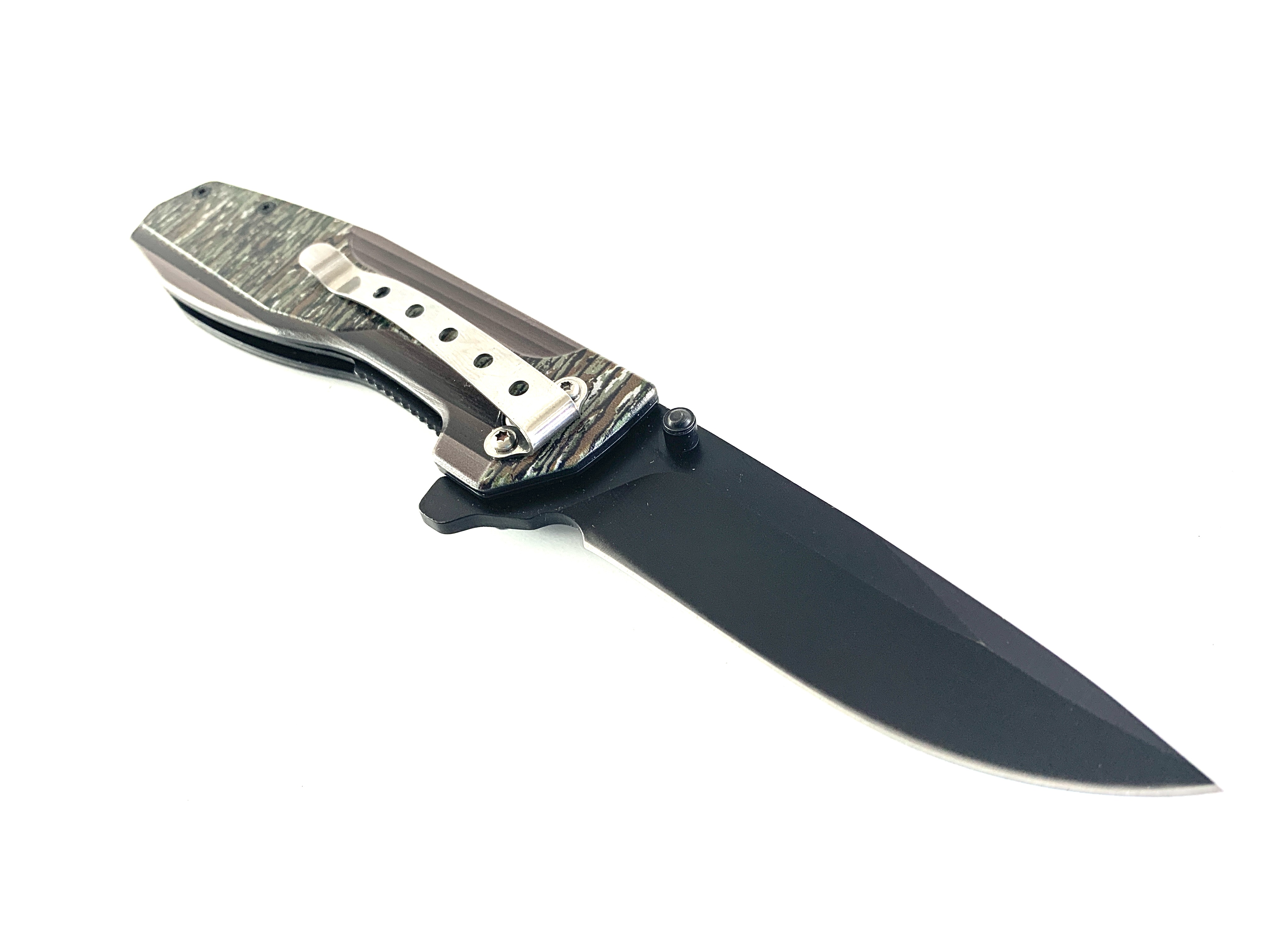Сгъвам джобен автоматичен нож Boker F370