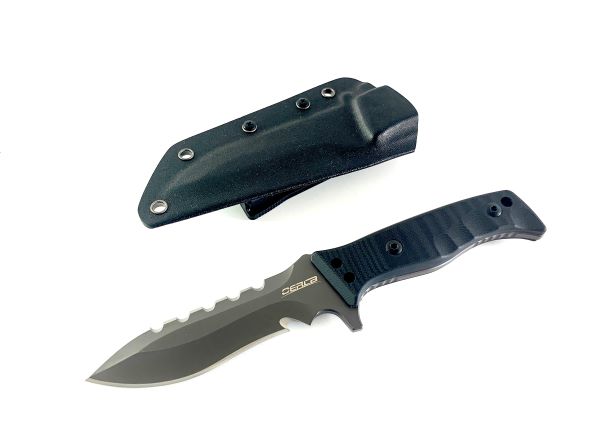 Ловен нож ,фултанг с Kydex калъф, D2 Steel Military-Oerla