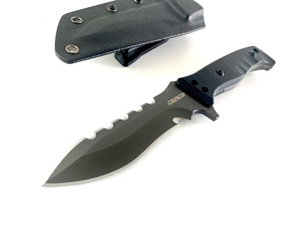 Ловен нож ,фултанг с Kydex калъф, D2 Steel Military-Oerla