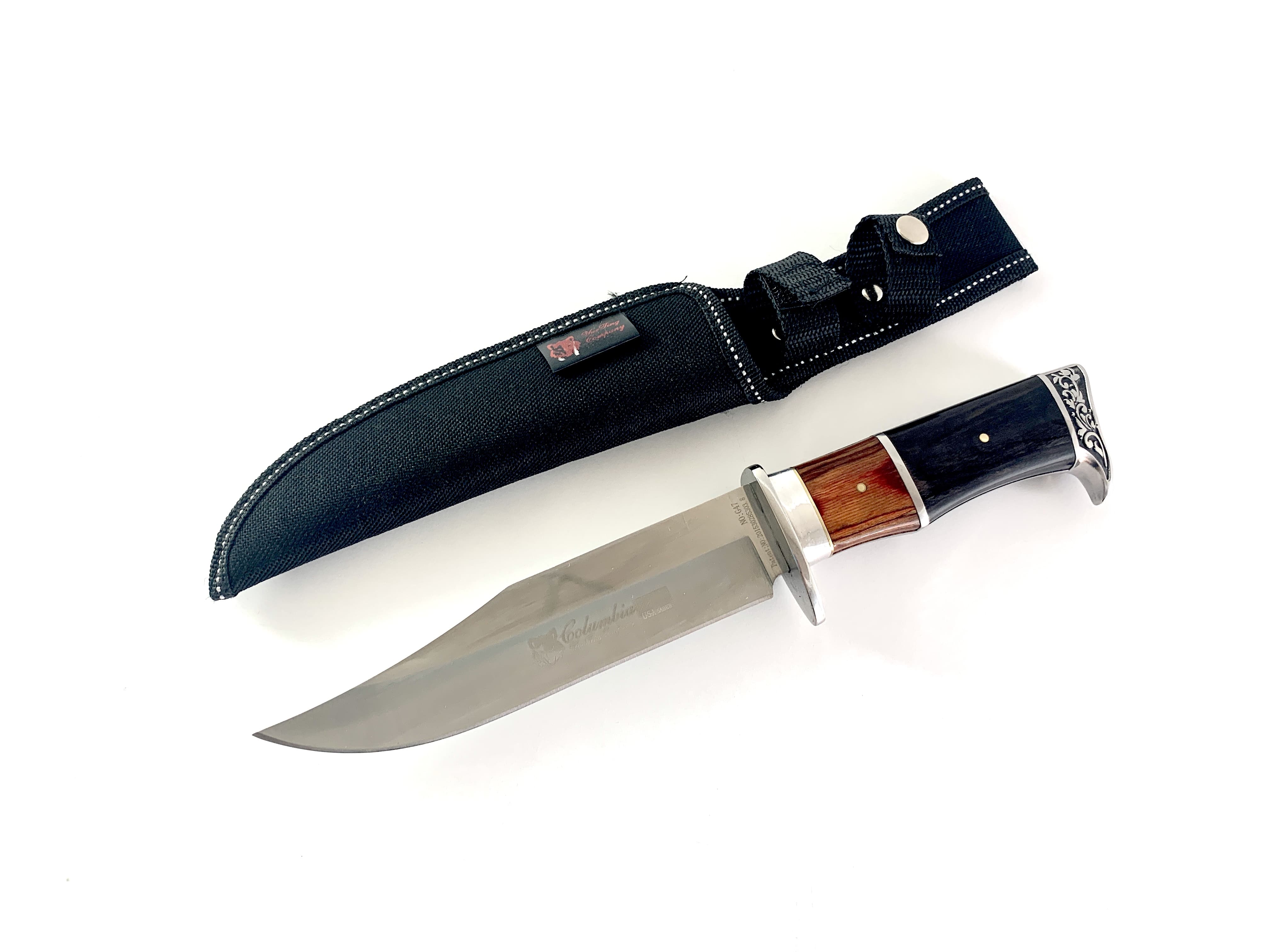 USA Columbia G47 Bowie Hunting knife Ловен нож метален масивен за Америсканския пазар