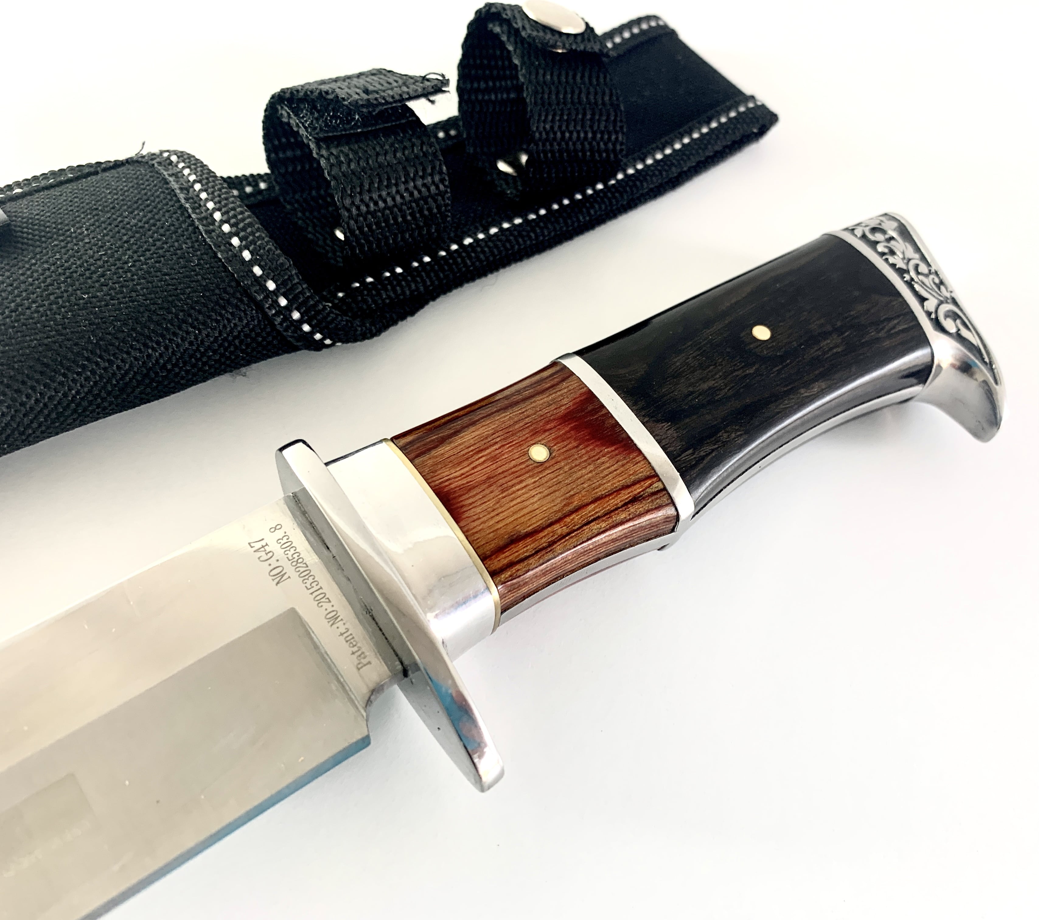 USA Columbia G47 Bowie Hunting knife Ловен нож метален масивен за Америсканския пазар