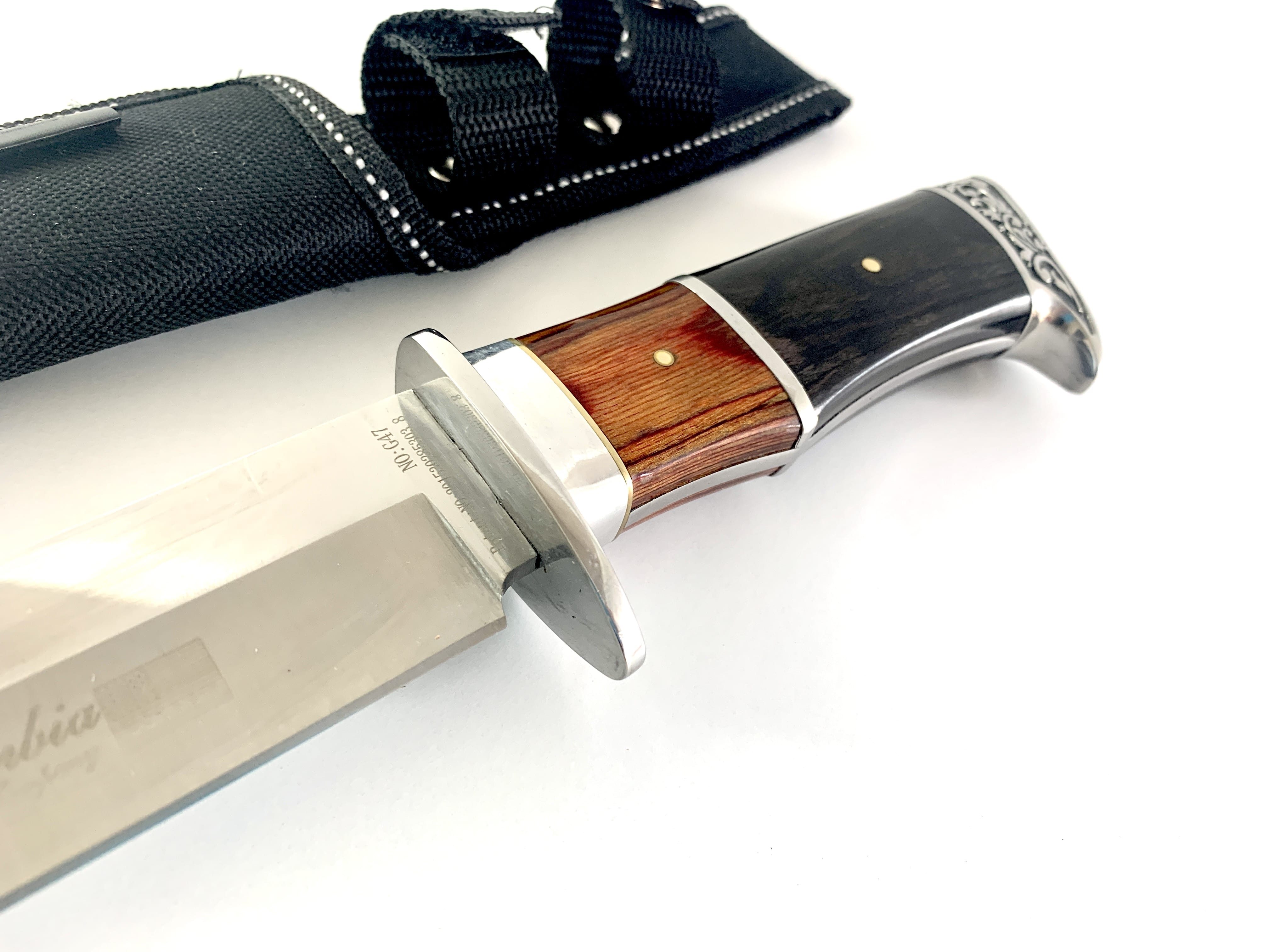 USA Columbia G47 Bowie Hunting knife Ловен нож метален масивен за Америсканския пазар