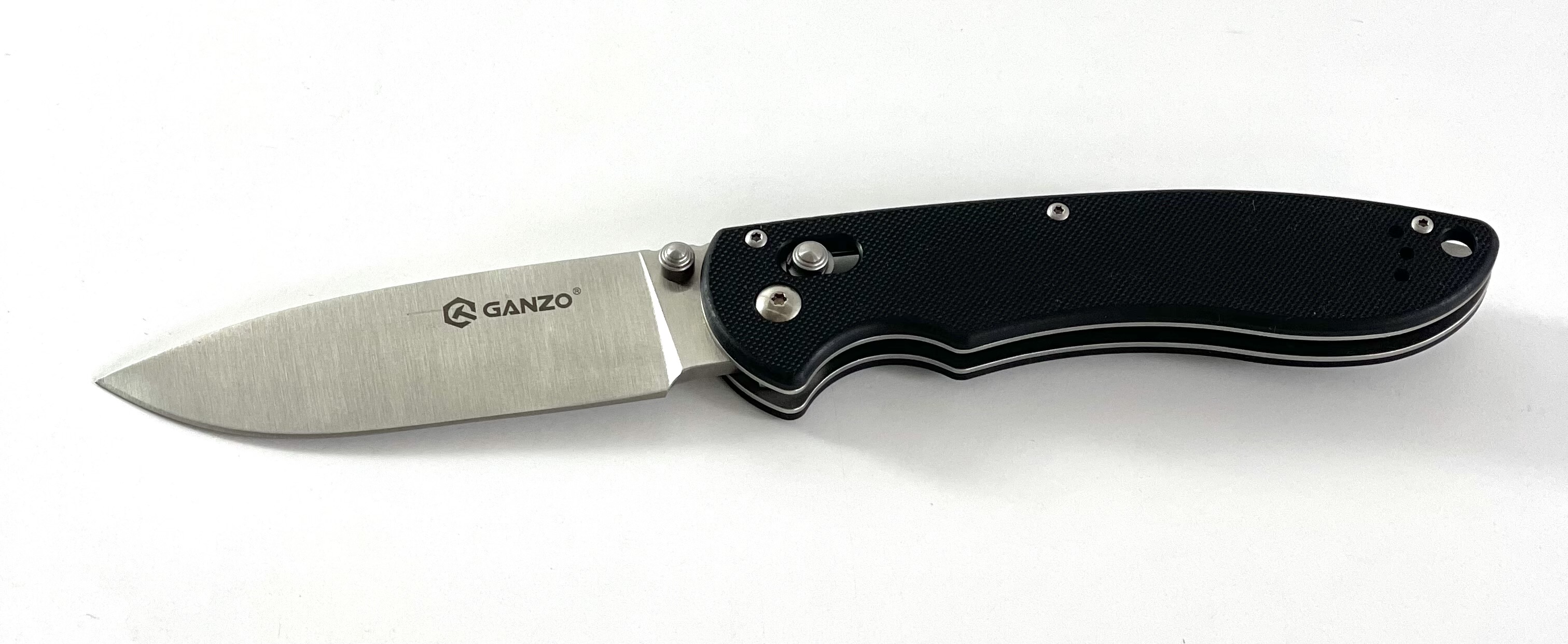 Ganzo G740-BK - 440C сгъваем джобен нож с дръжка G10 Ganzo G740-BK - 440C сгъваем джобен нож с дръжка G10