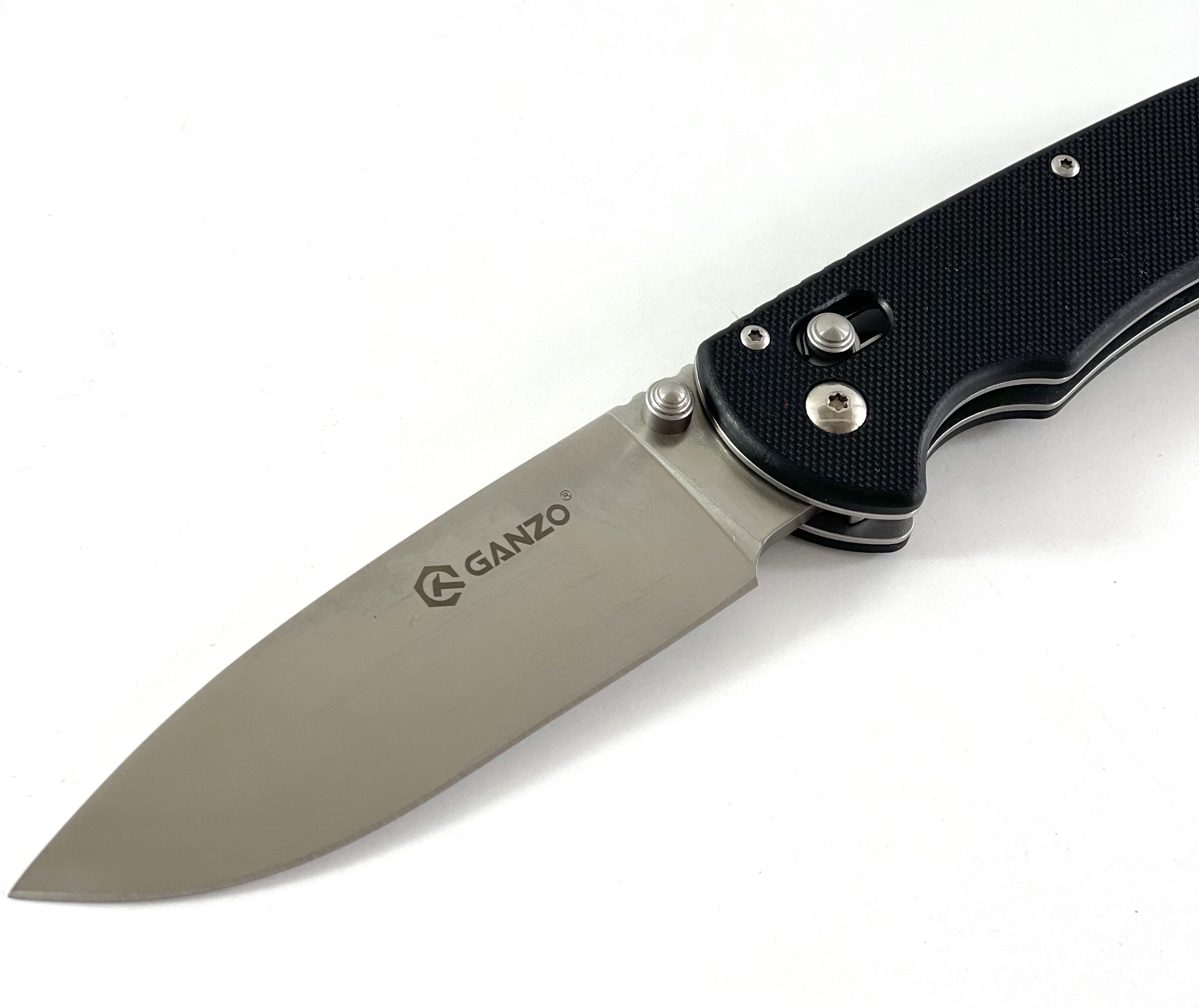 Ganzo G740-BK - 440C сгъваем джобен нож с дръжка G10 Ganzo G740-BK - 440C сгъваем джобен нож с дръжка G10