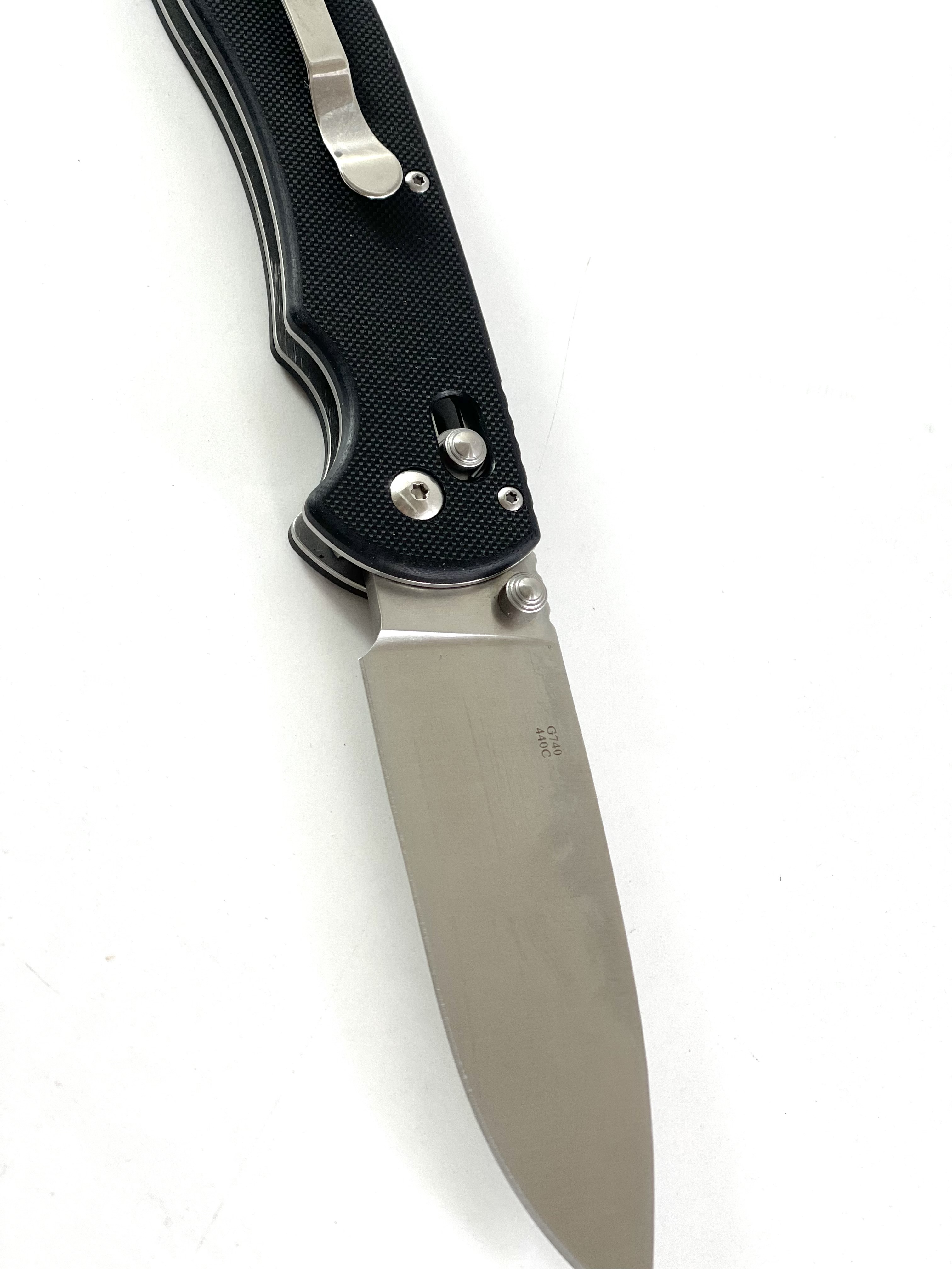 Ganzo G740-BK - 440C сгъваем джобен нож с дръжка G10 Ganzo G740-BK - 440C сгъваем джобен нож с дръжка G10