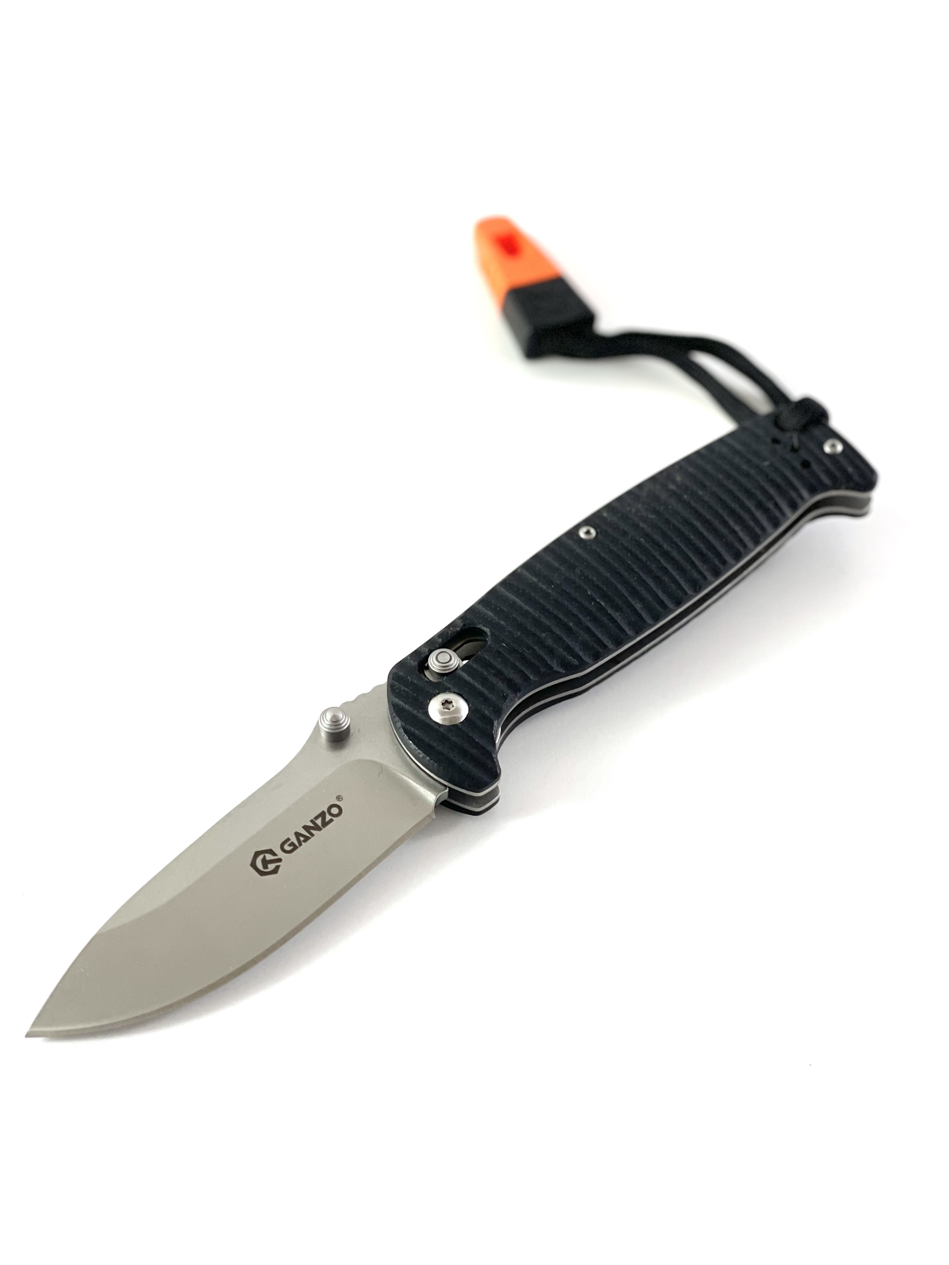 Ganzo G741 - 440C сгъваем джобен нож с дръжка релефна G10