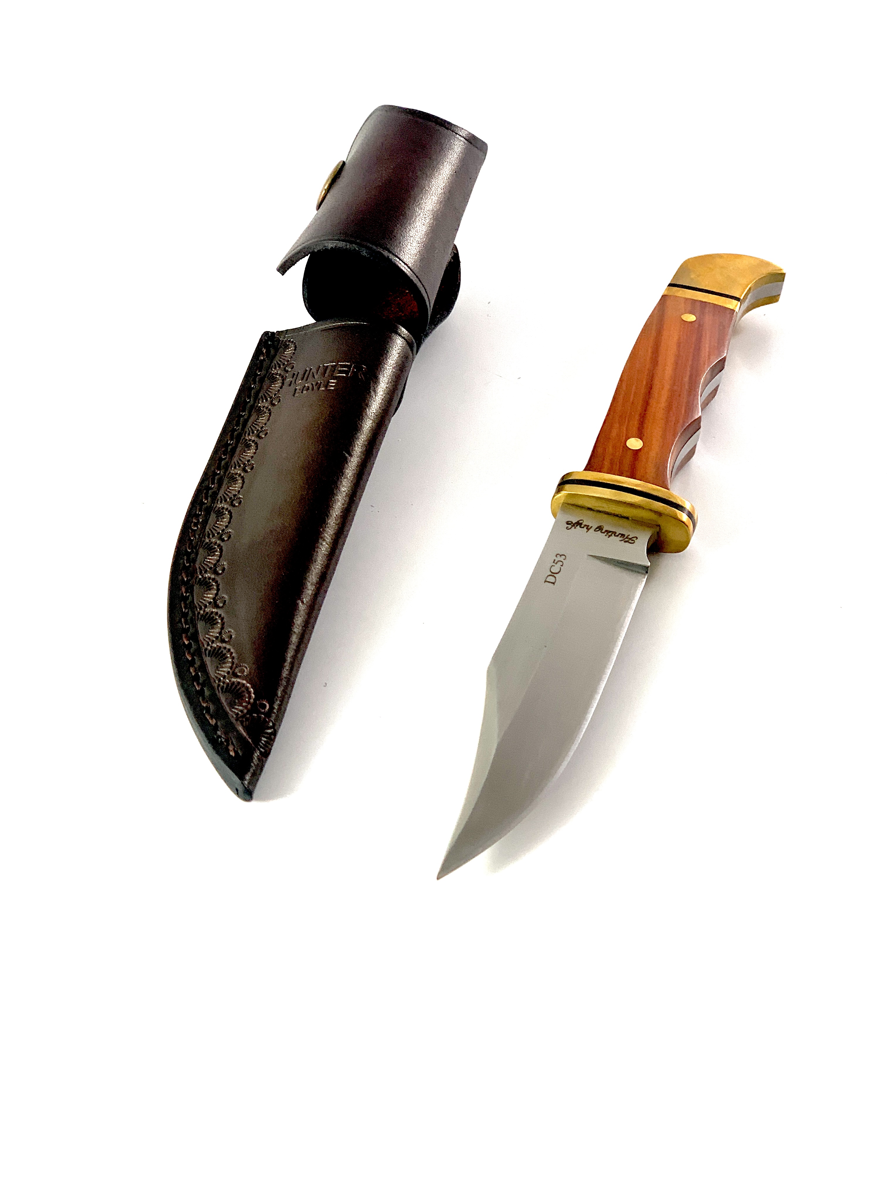 Ловен нож масивен фултанг DC53 steel Bowie - Knives Ловен нож масивен фултанг DC53 steel Bowie - Knives