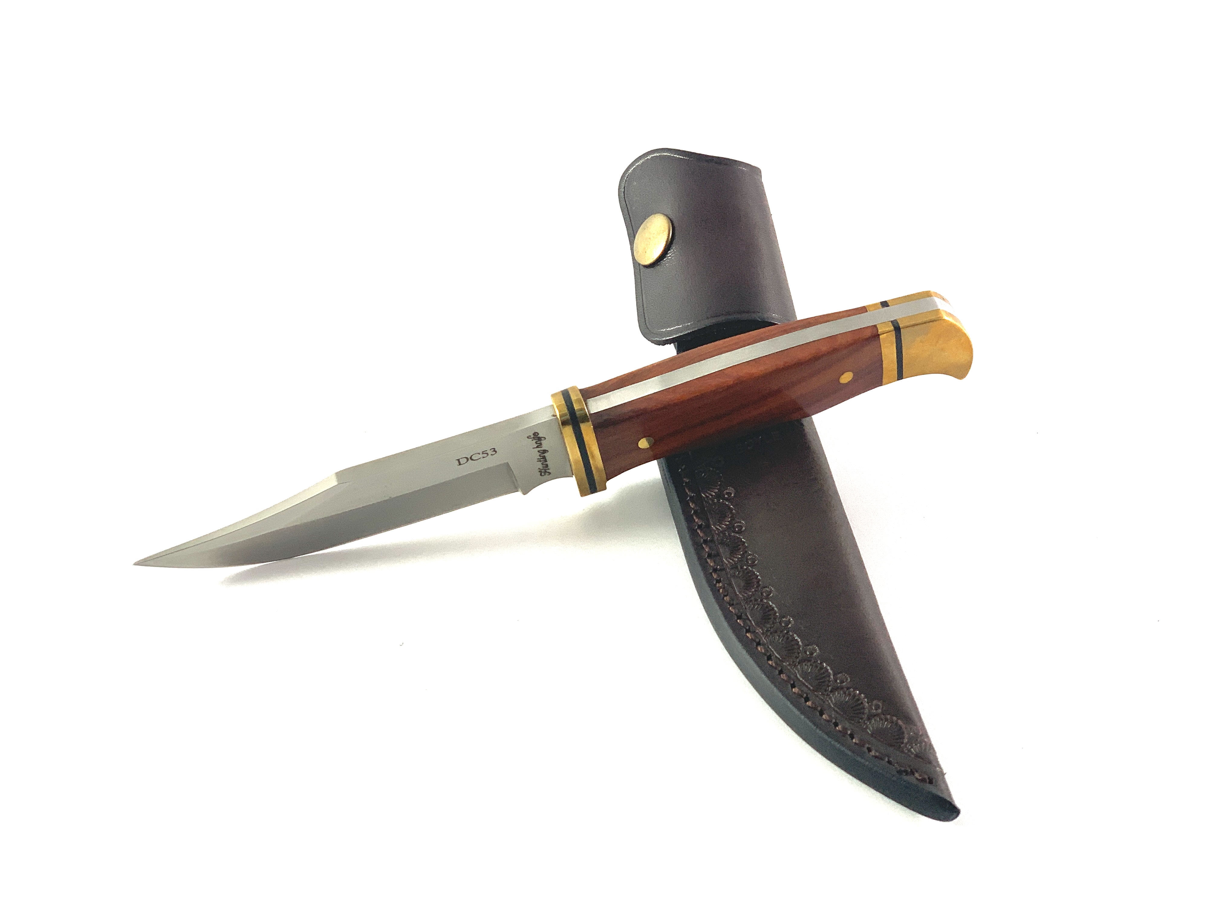 Ловен нож масивен фултанг DC53 steel Bowie - Knives Ловен нож масивен фултанг DC53 steel Bowie - Knives