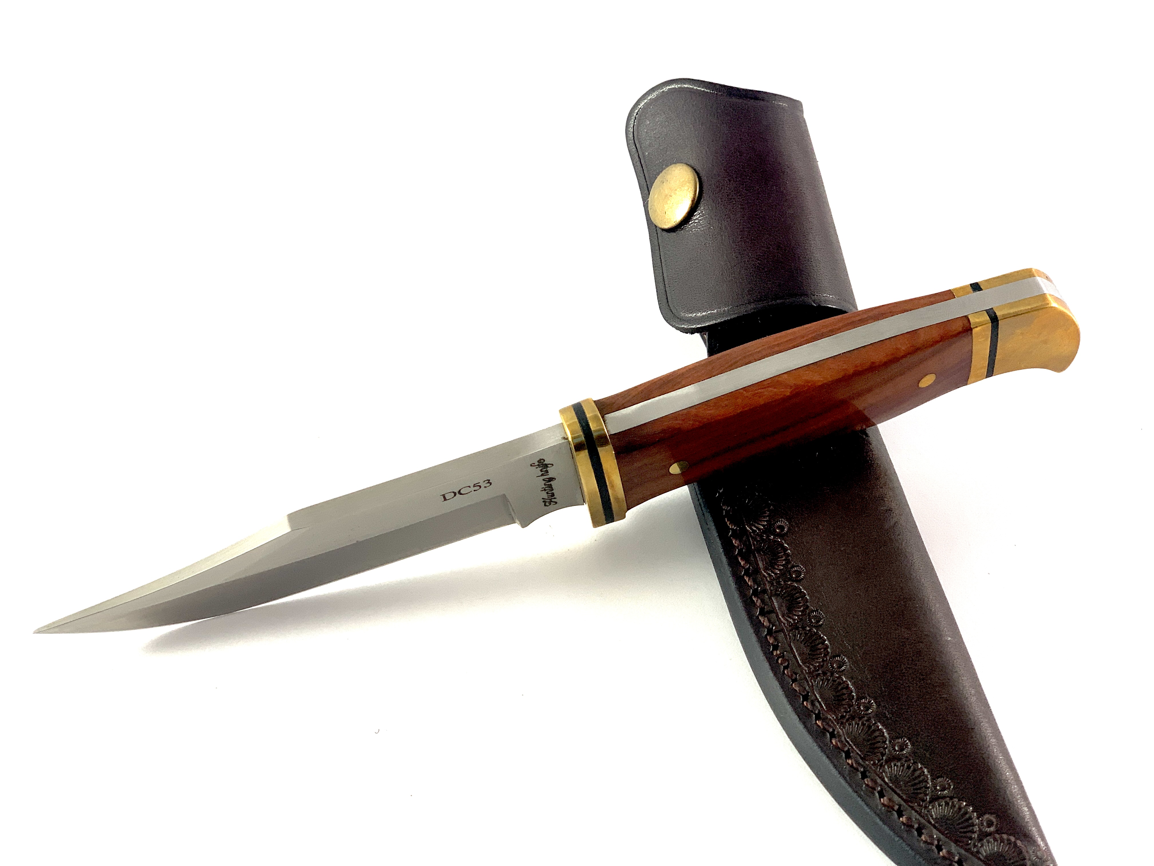 Ловен нож масивен фултанг DC53 steel Bowie - Knives Ловен нож масивен фултанг DC53 steel Bowie - Knives