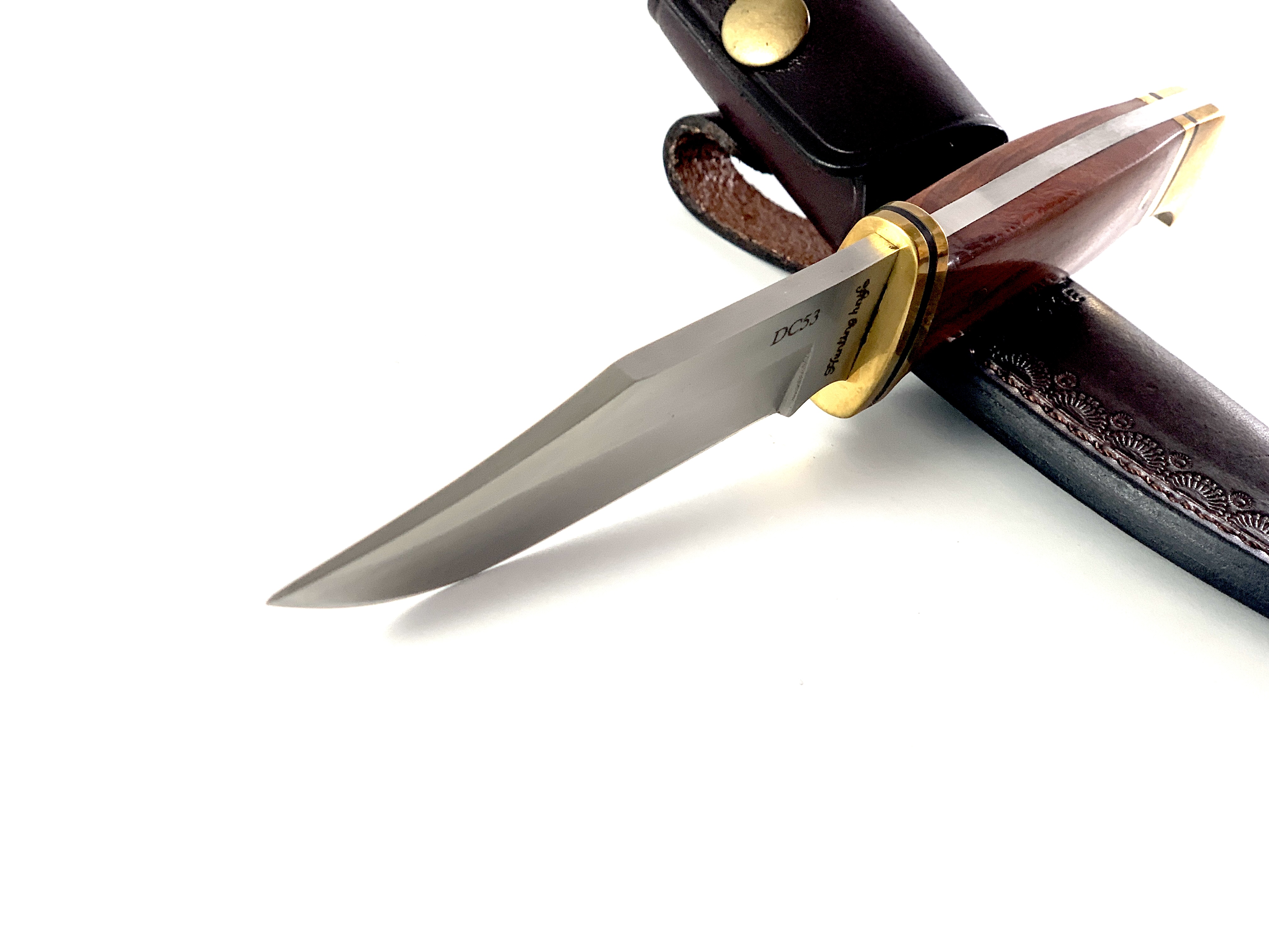 Ловен нож масивен фултанг DC53 steel Bowie - Knives Ловен нож масивен фултанг DC53 steel Bowie - Knives