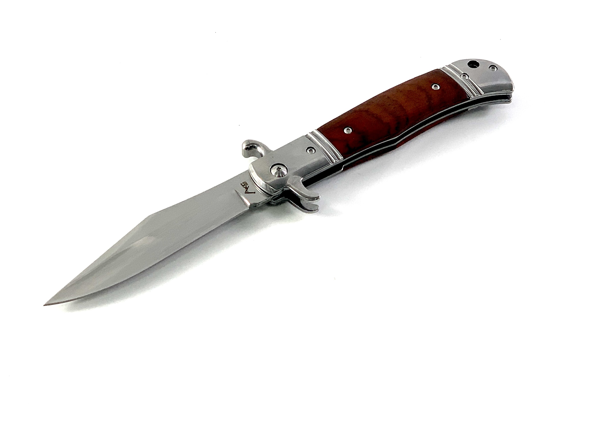 Сгъваем полуавтоматичен джобен нож Brown KC Knives