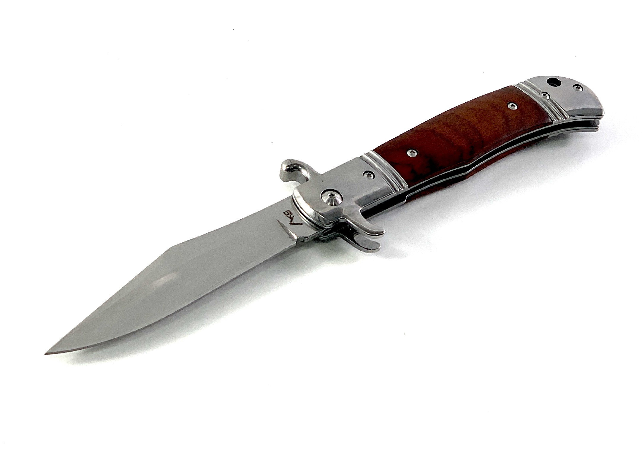 Сгъваем полуавтоматичен джобен нож Brown KC Knives