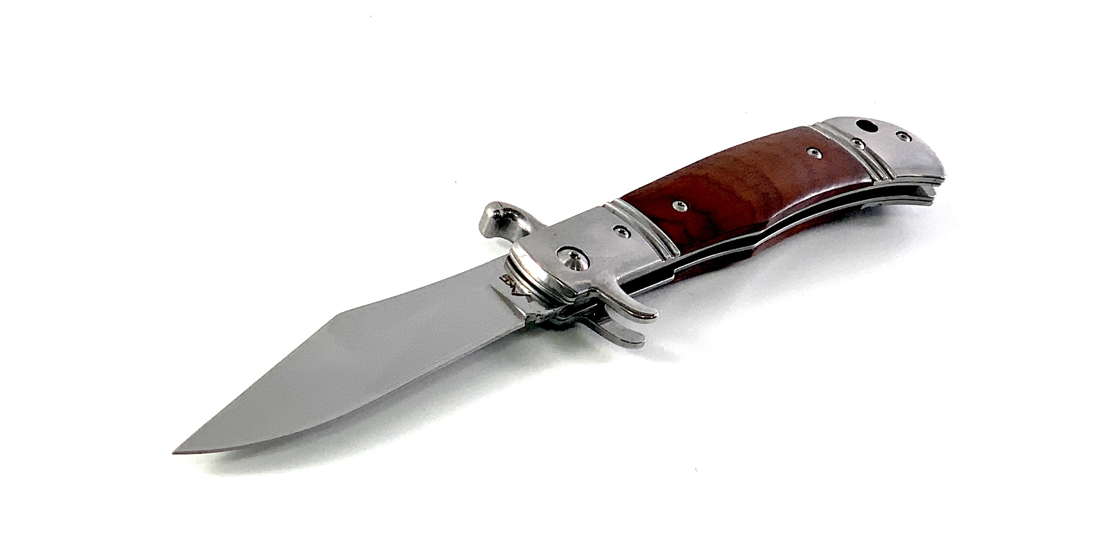 Сгъваем полуавтоматичен джобен нож Brown KC Knives