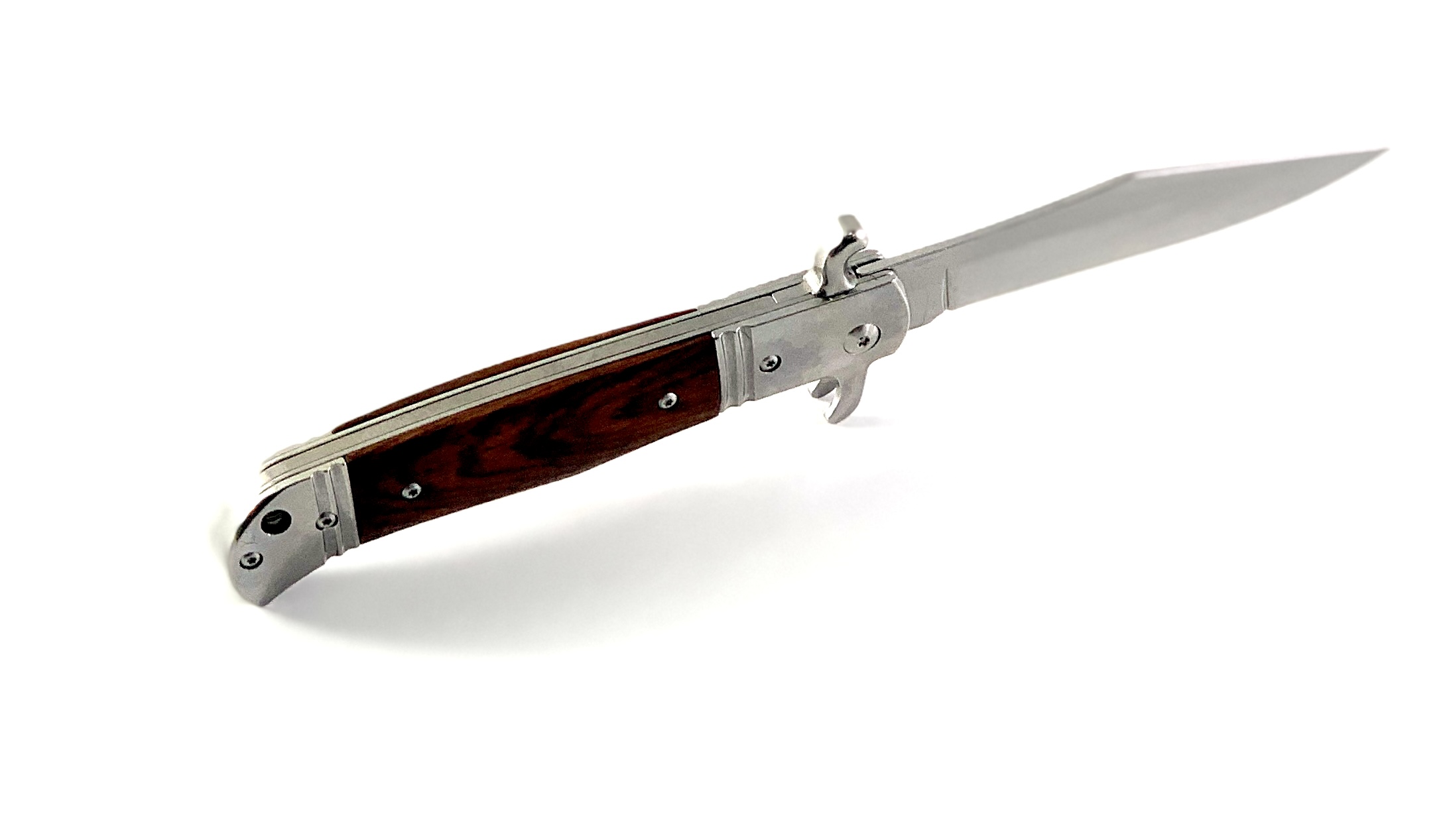 Сгъваем полуавтоматичен джобен нож Brown KC Knives