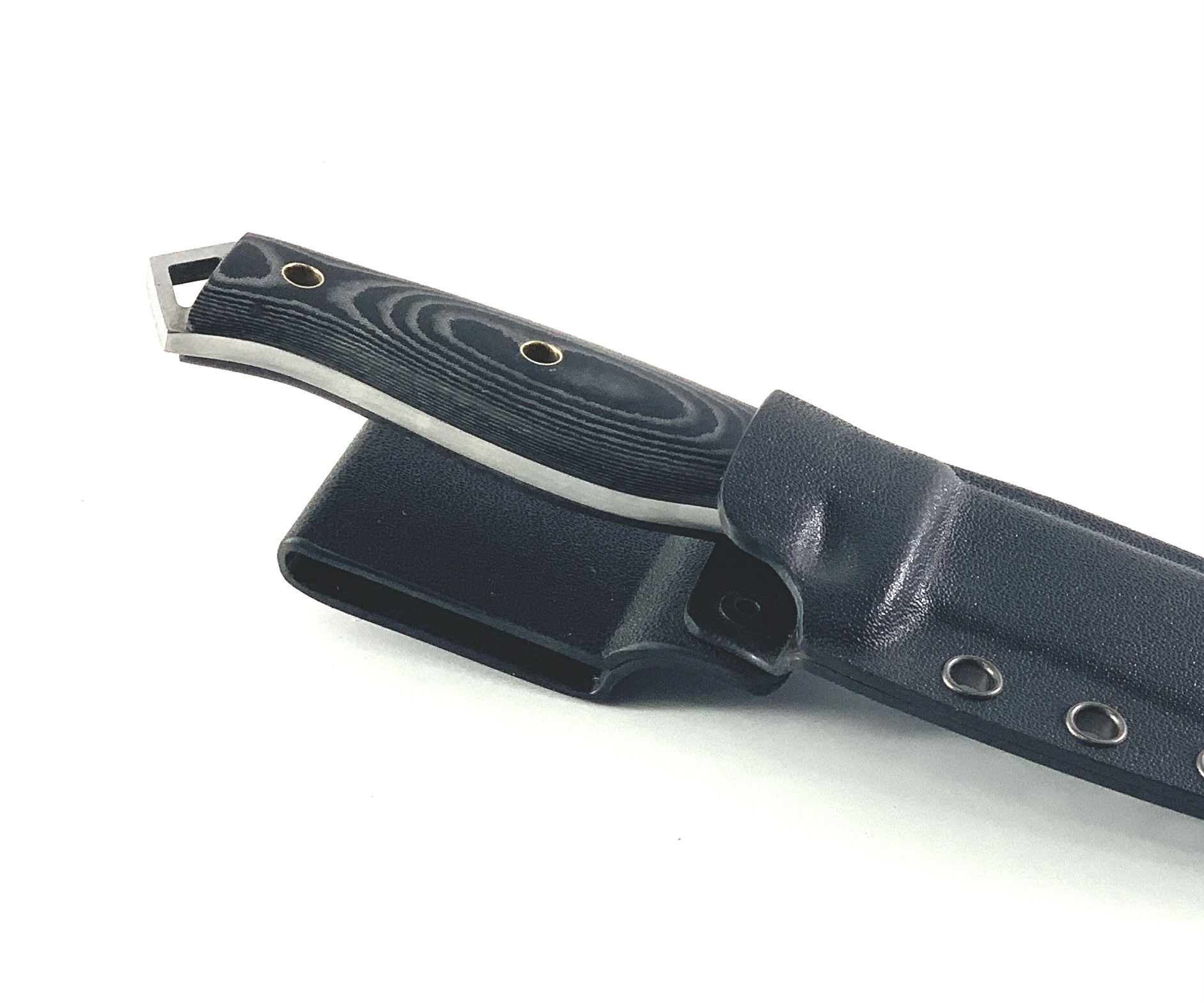 Military Ловен нож Микарта Handle Kydex калъф