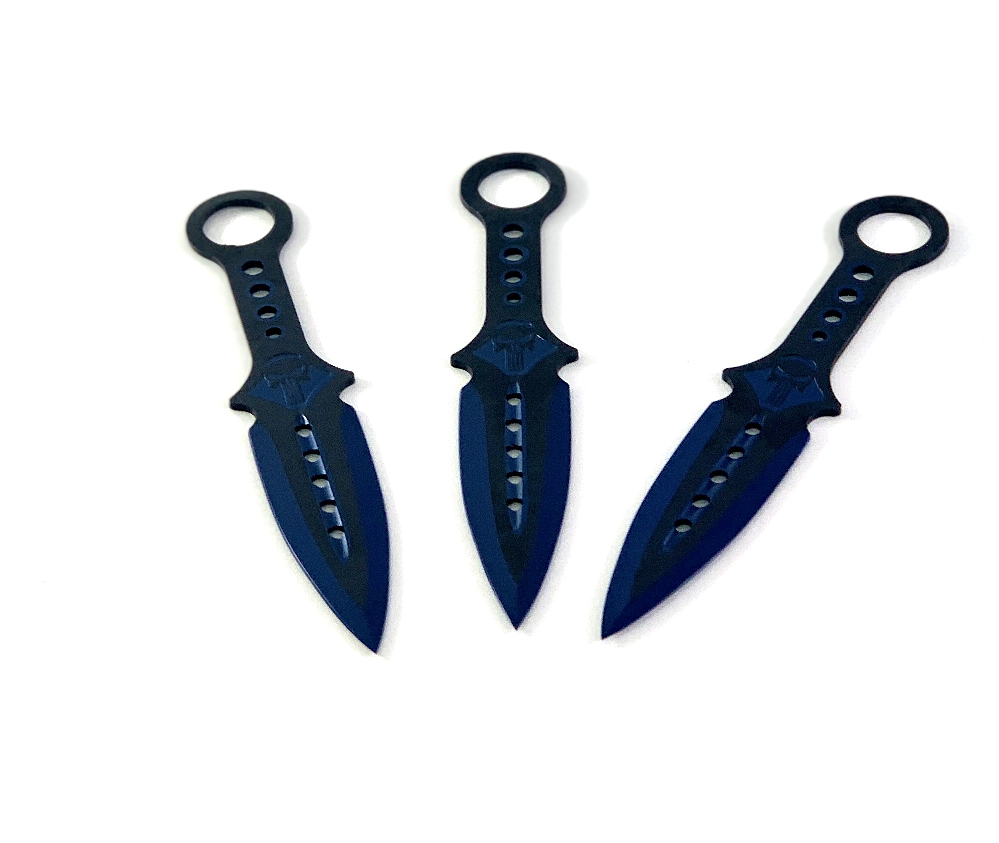 Freedom Zombie Blue Skull - комплект от 3 броя ками за хвърляне Freedom Zombie Blue Skull - комплект от 3 броя ками за хвърляне