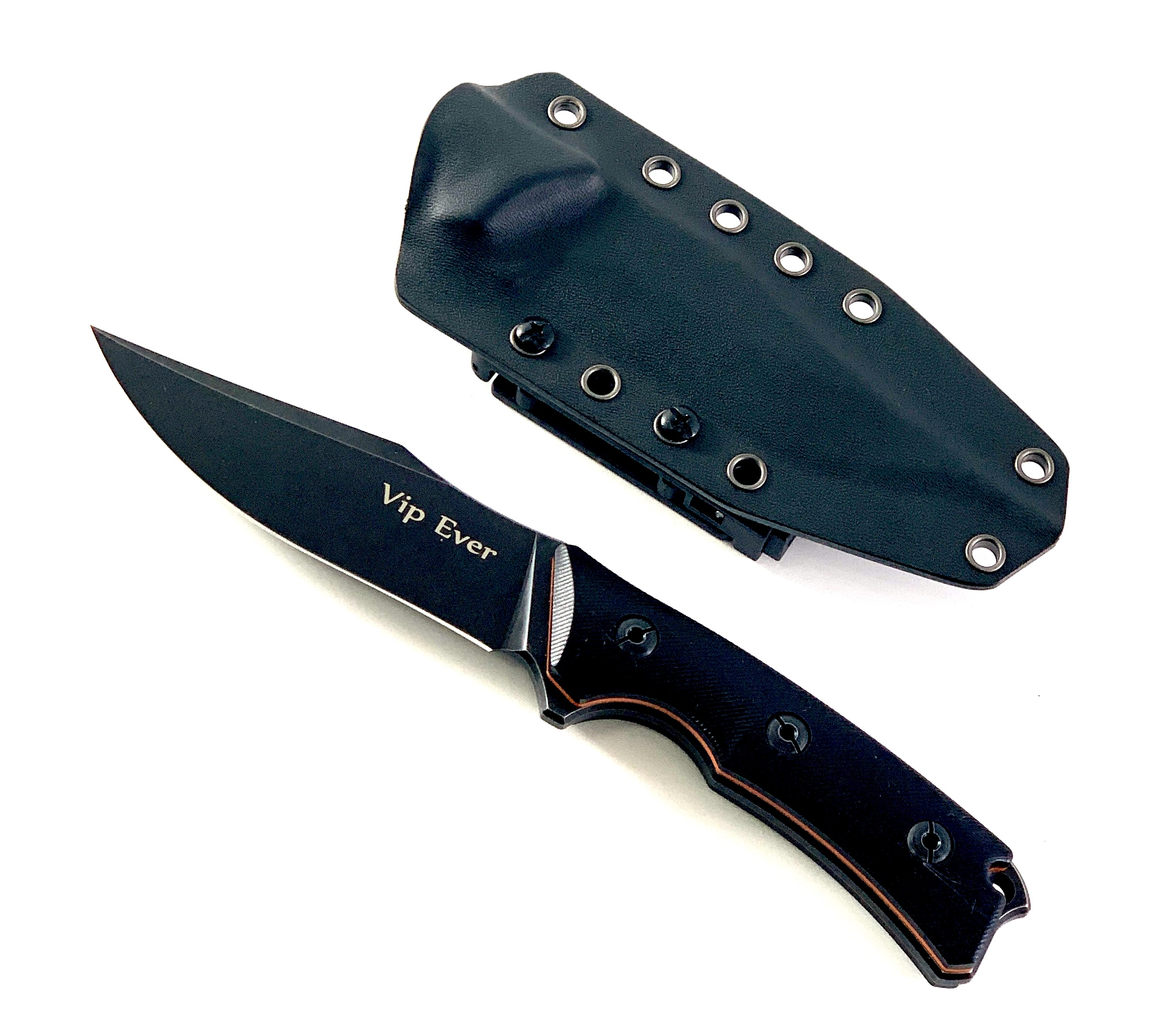 Tactical military hunting Knife Kydex калъф D2 steel - ловен нож Vip Ever HB12