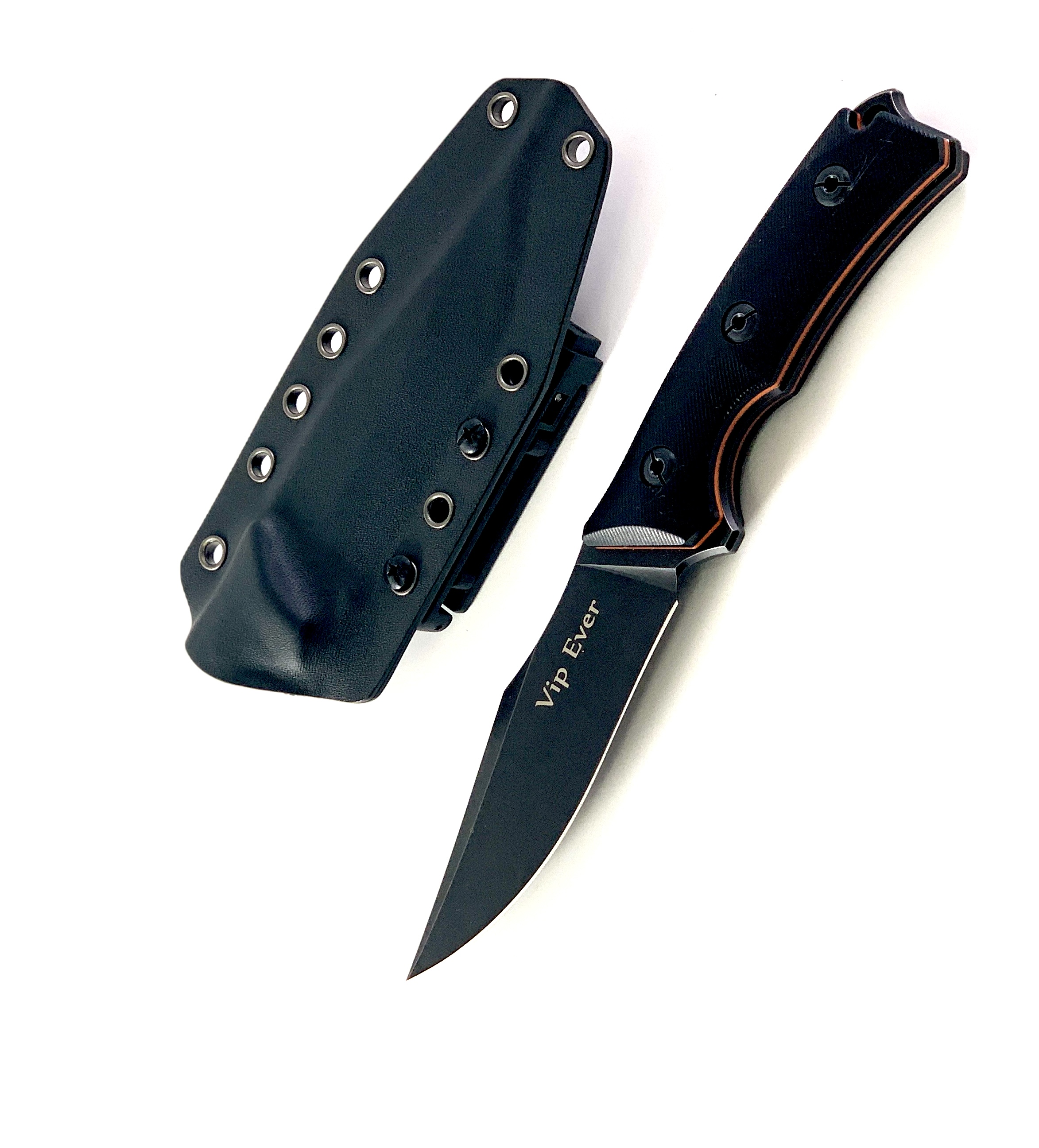 Tactical military hunting Knife Kydex калъф D2 steel - ловен нож Vip Ever HB12
