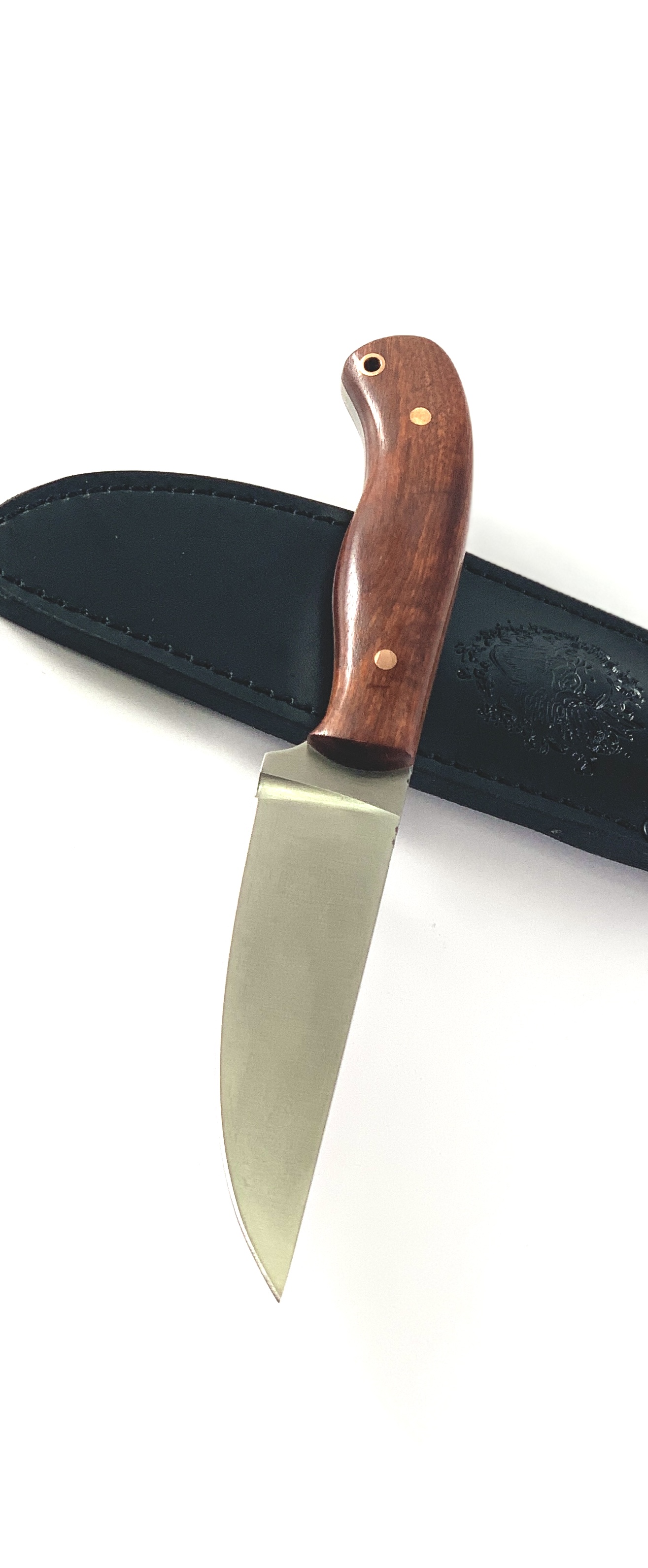 Ловен нож фултанг с черешова дръжка - Knives XZD50