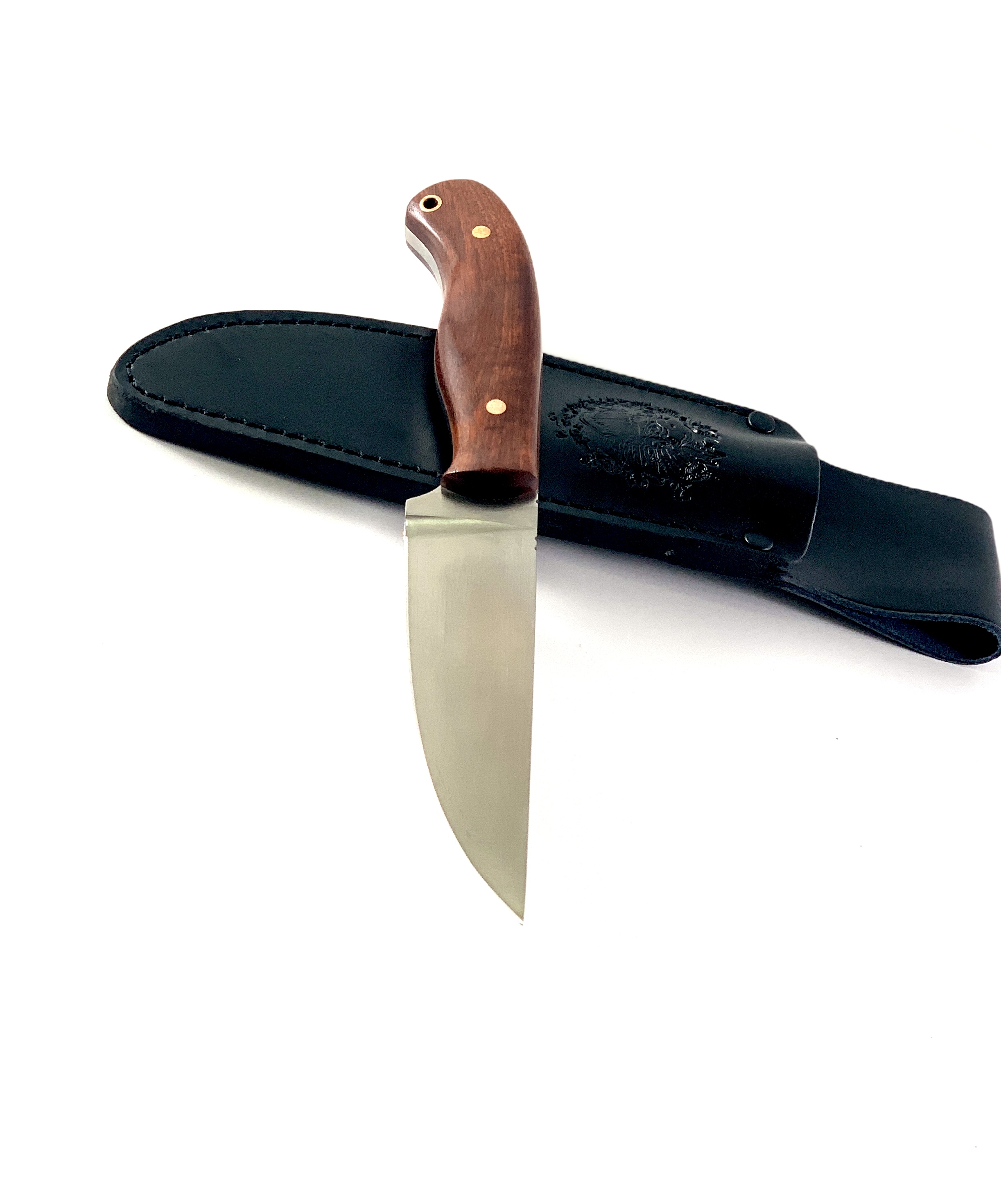 Ловен нож фултанг с черешова дръжка - Knives XZD50